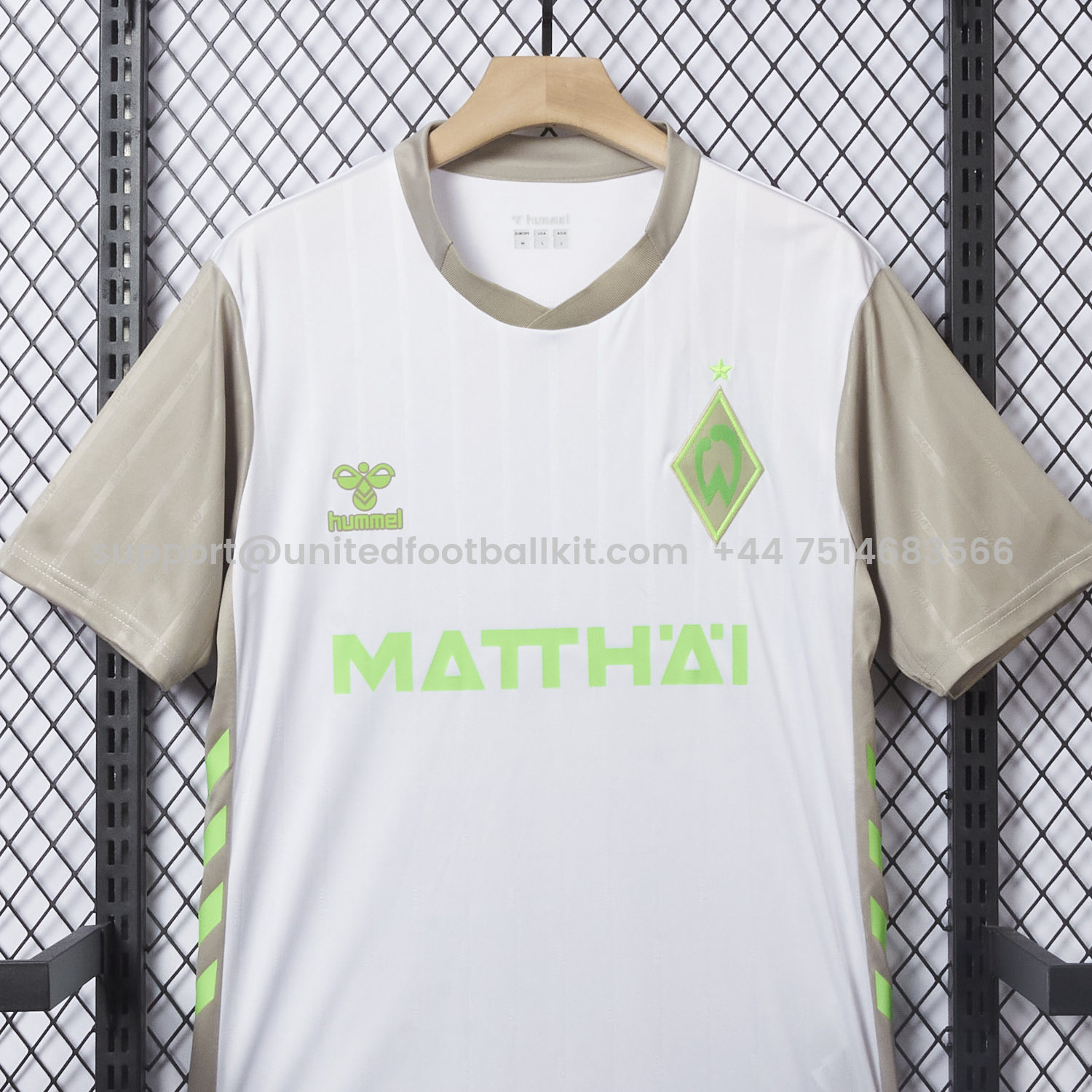 Unitedfootballkit.com | Werder Bremen 25-26 Away Jersey - Fans Version -Customize Name, Number and Patch | Worldwide Shipping