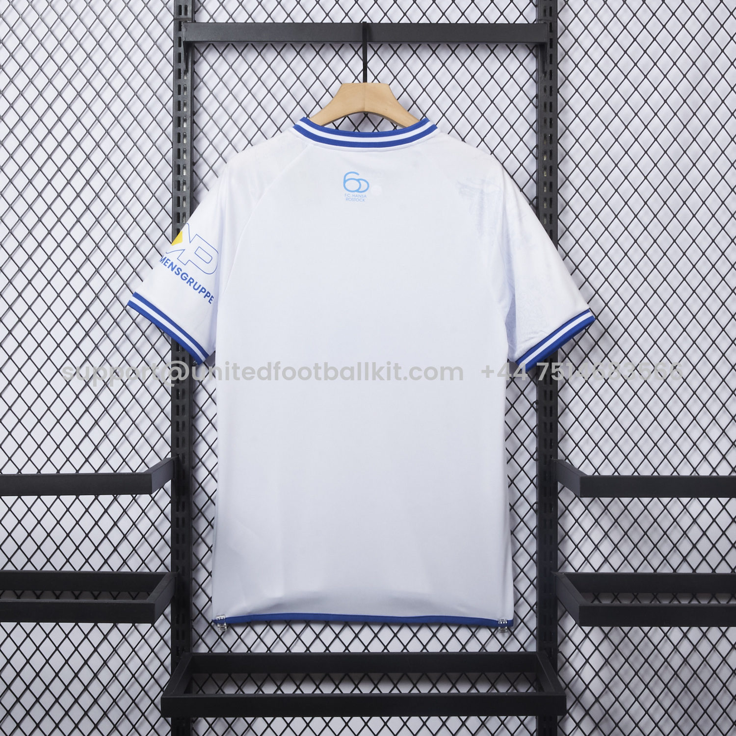 Unitedfootballkit.com | Hansa Rostock 25-26 Away Jersey - Fans Version -Customize Name, Number and Patch | Worldwide Shipping