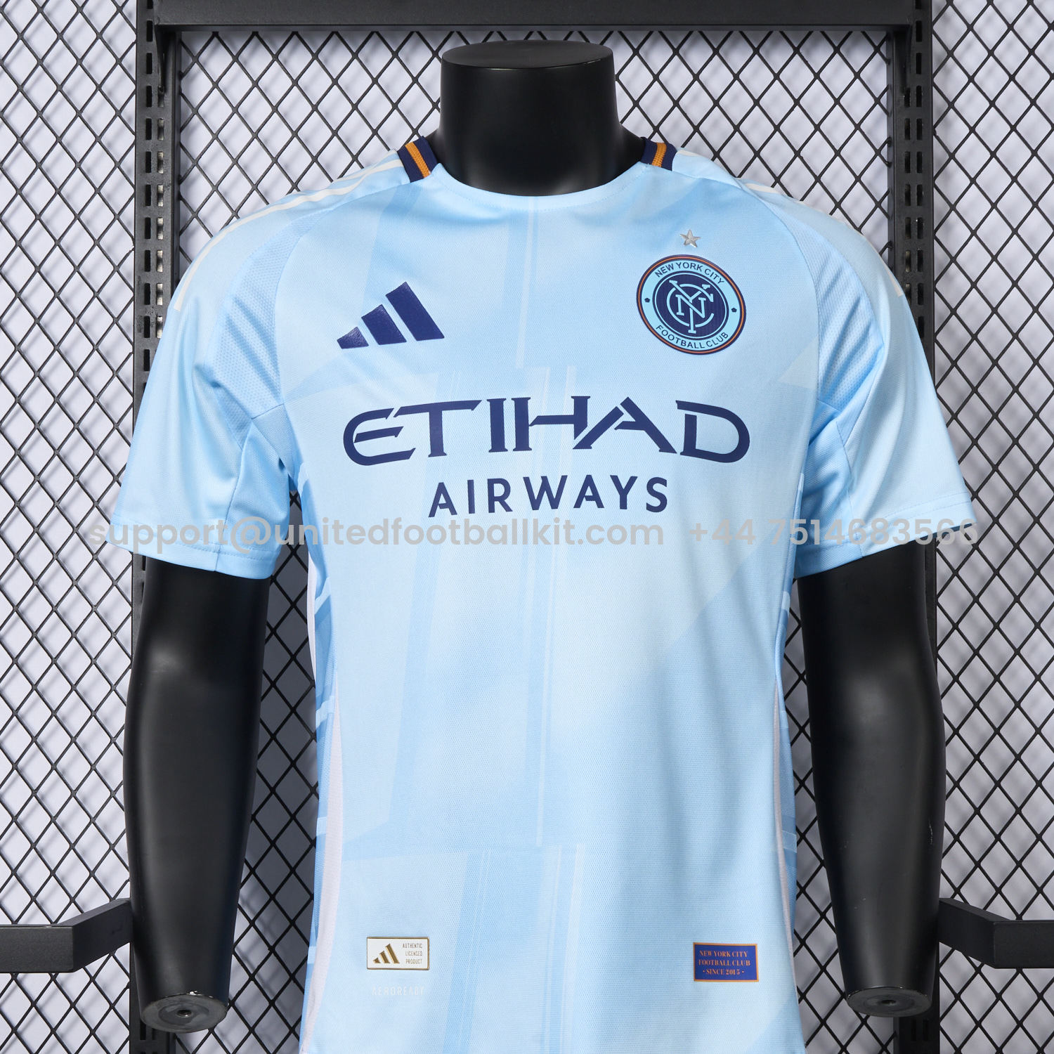 Unitedfootballkit.com | New York City 25-26 Home Jersey - Player Version -Customize Name, Number and Patch | Worldwide Shipping