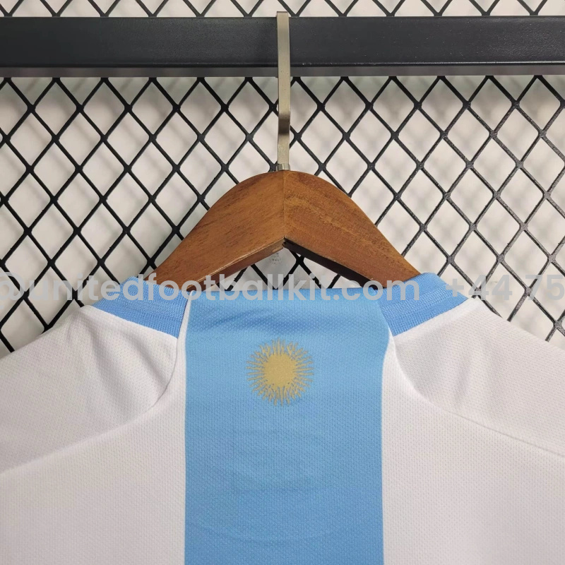 Unitedfootballkit.com | Argentina 2024 Home Stadium Jersey - Fans Version -Customize Name, Number and Patch | Worldwide Shipping