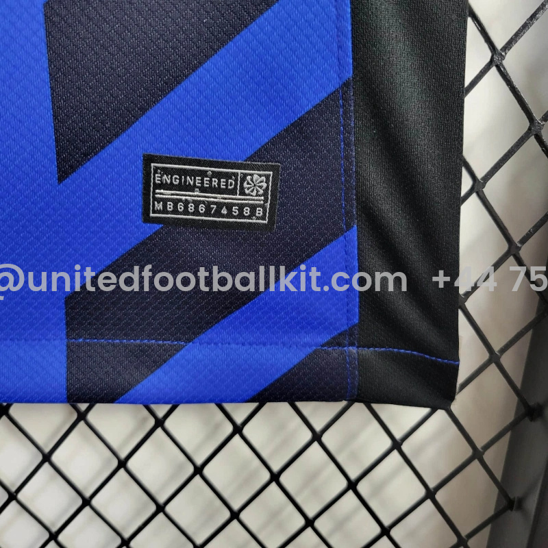 Unitedfootballkit.com | Women's Inter Milan 24-25 Home Jersey -Customize Name, Number and Patch | Worldwide Shipping
