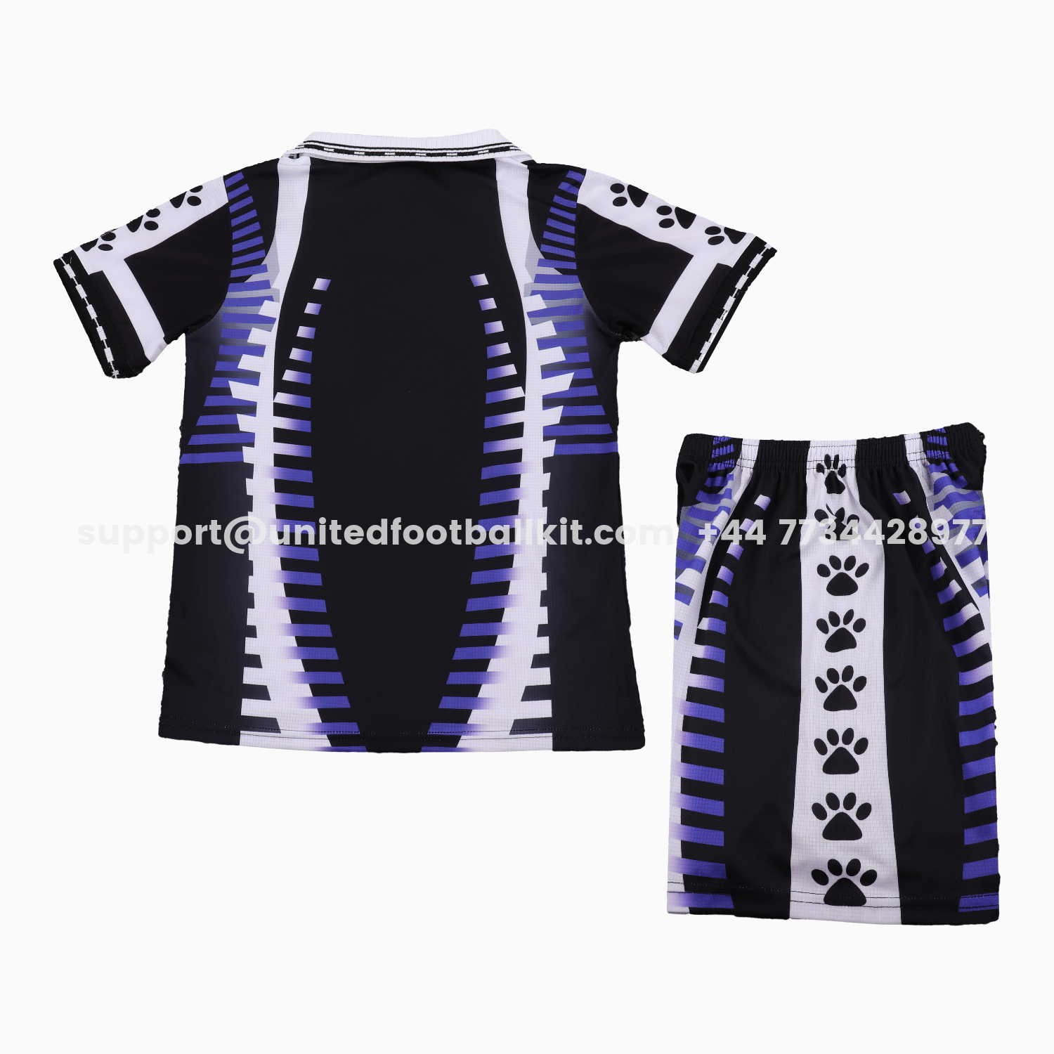 Unitedfootballkit.com | Retro Real Madrid 1997-98 Third Kids Kit -Customize Name, Number and Patch | Worldwide Shipping