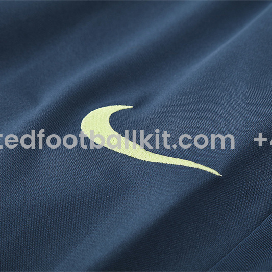 Unitedfootballkit.com | Club América 2025 Training Hoodie Set - Green Hoodie and Deep Blue Pants -Customize Name, Number and Patch | Worldwide Shipping