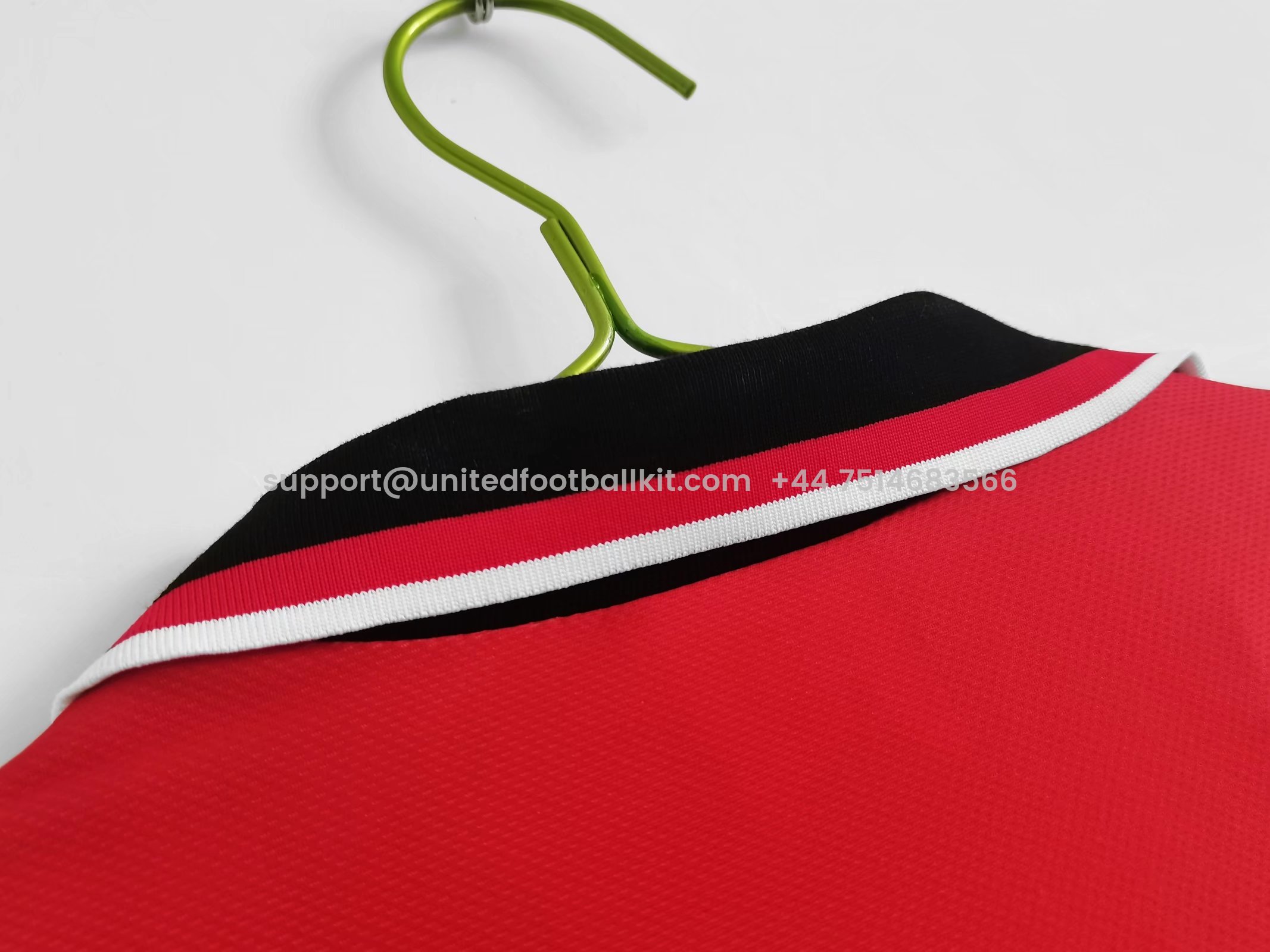 Unitedfootballkit.com | Retro Manchester United 94-96 Home Long Sleeve Jersey -Customize Name, Number and Patch | Worldwide Shipping