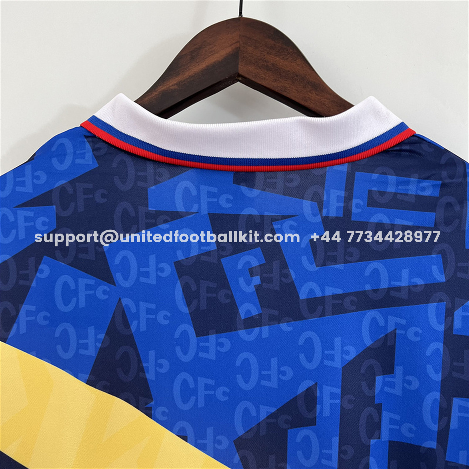 Unitedfootballkit.com | Retro C.H.E.L.S.E.A 1990 Mash Up Special Jersey -Customize Name, Number and Patch | Worldwide Shipping