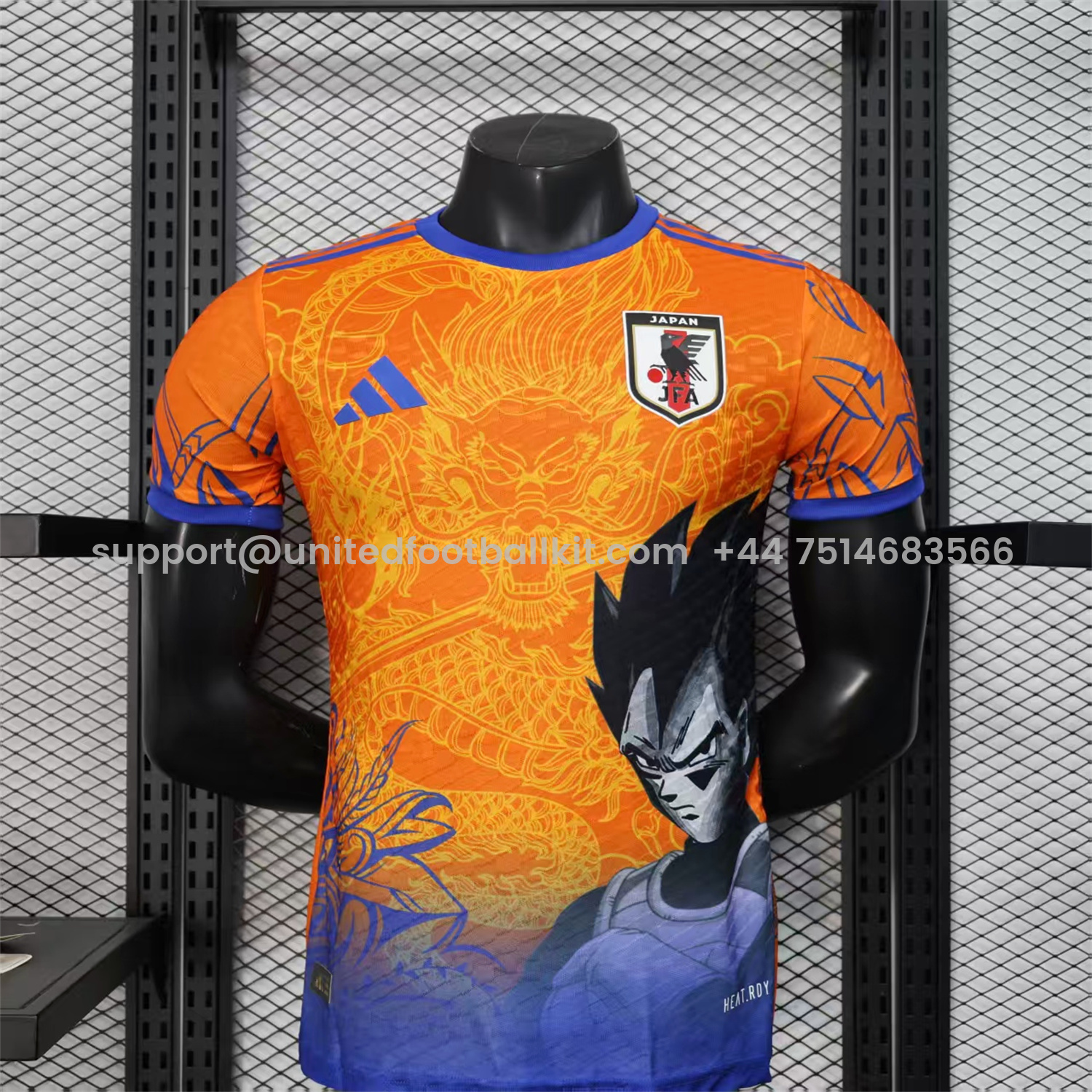 Unitedfootballkit.com | Japan 25-26 Vegeta Orange Special Edition Jersey - Player Version -Customize Name, Number and Patch | Worldwide Shipping