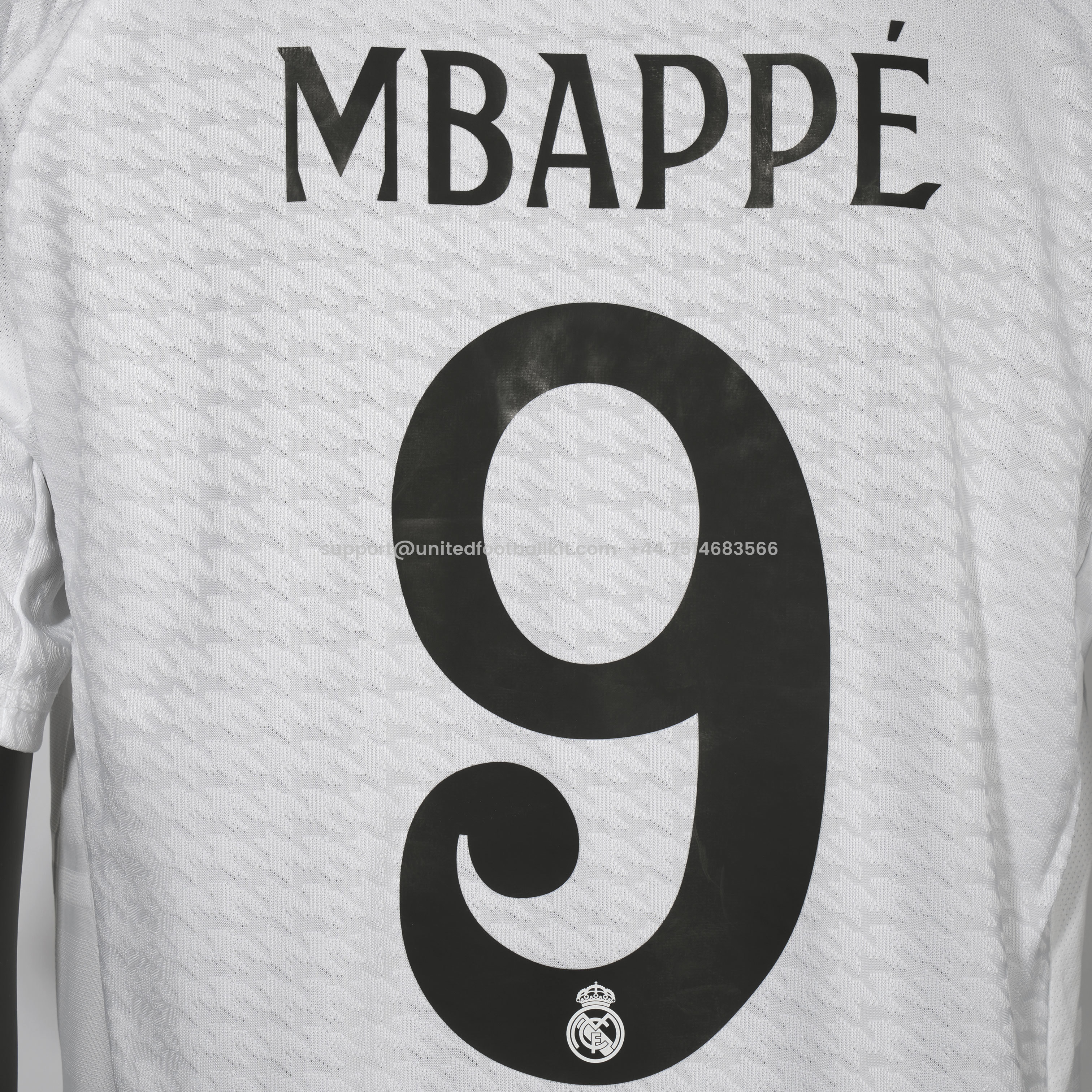Unitedfootballkit.com | Real Madrid 24-25 Home Long Sleeve Jersey - Player Version -Customize Name, Number and Patch | Worldwide Shipping