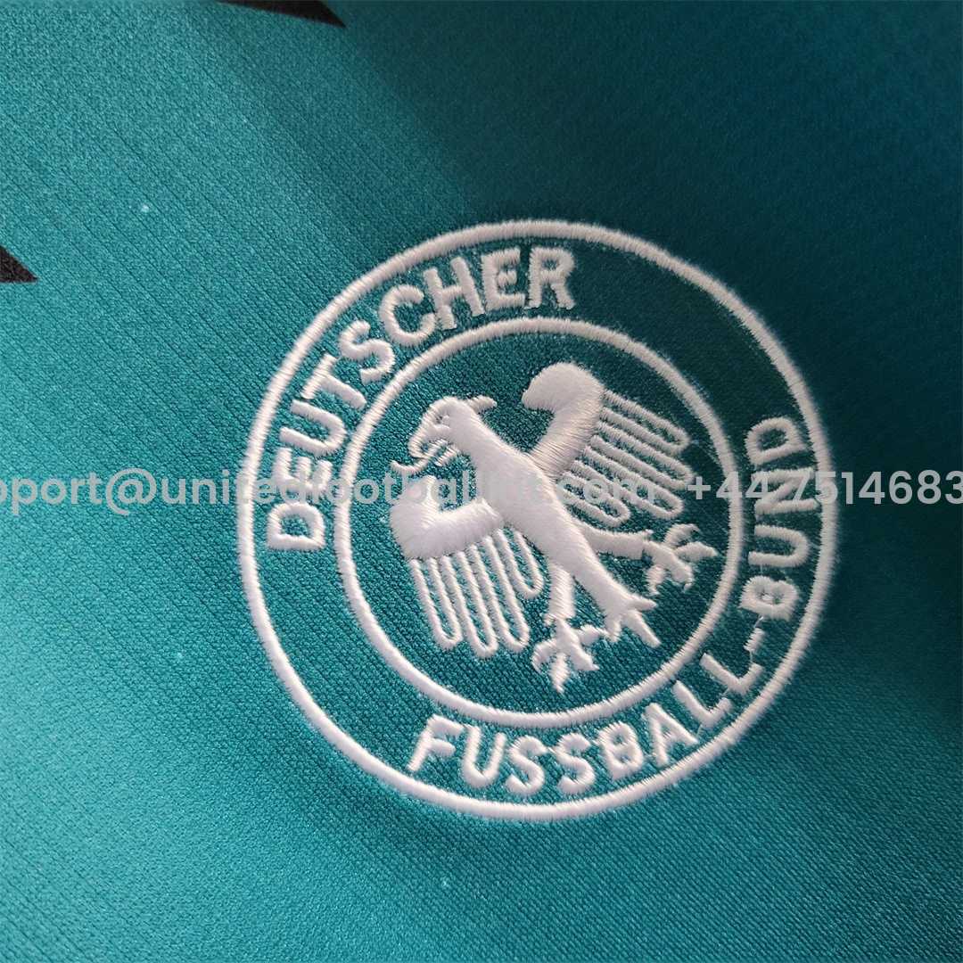 Unitedfootballkit.com | Retro Germany 1994 Away Stadium Jersey -Customize Name, Number and Patch | Worldwide Shipping