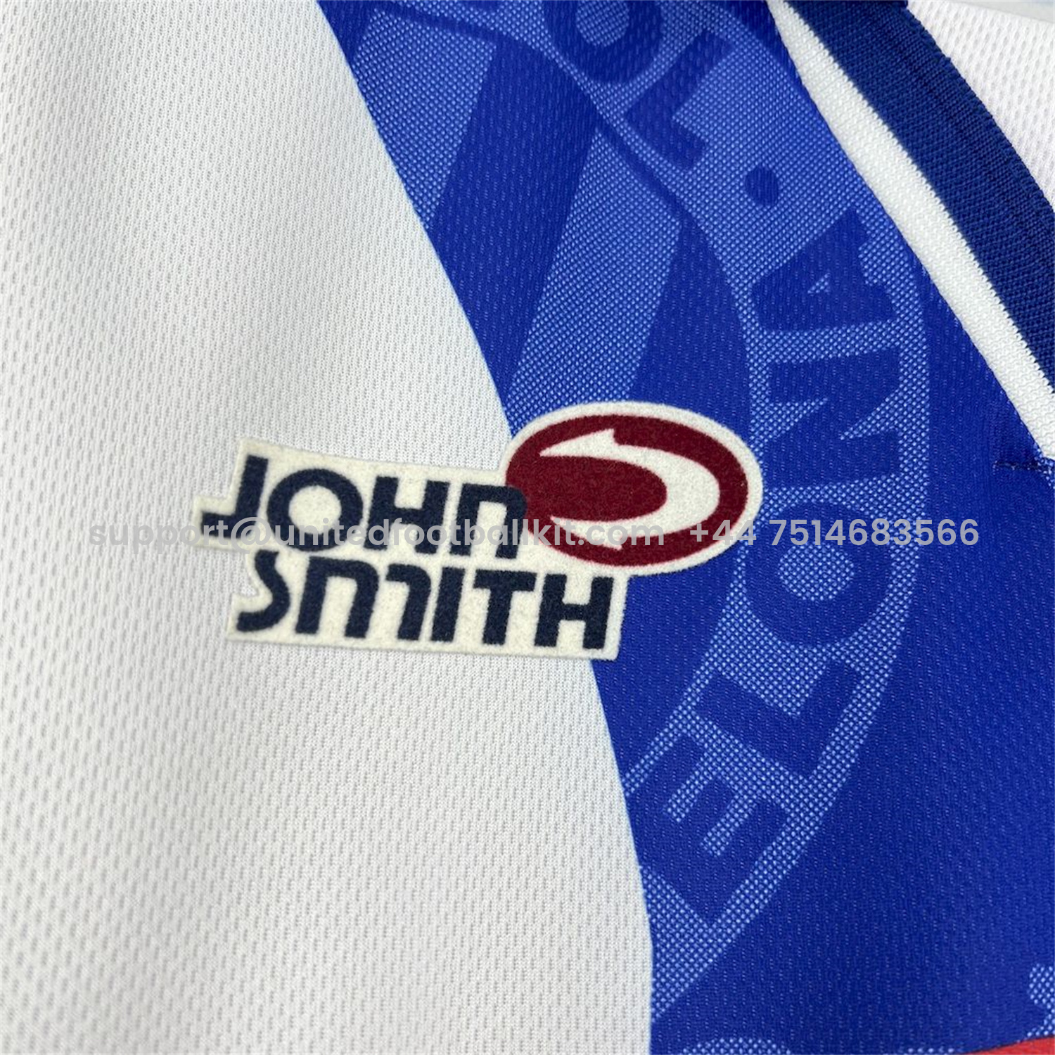 Unitedfootballkit.com | Retro RCD Espanyol 1999-00 Home Jersey -Customize Name, Number and Patch | Worldwide Shipping