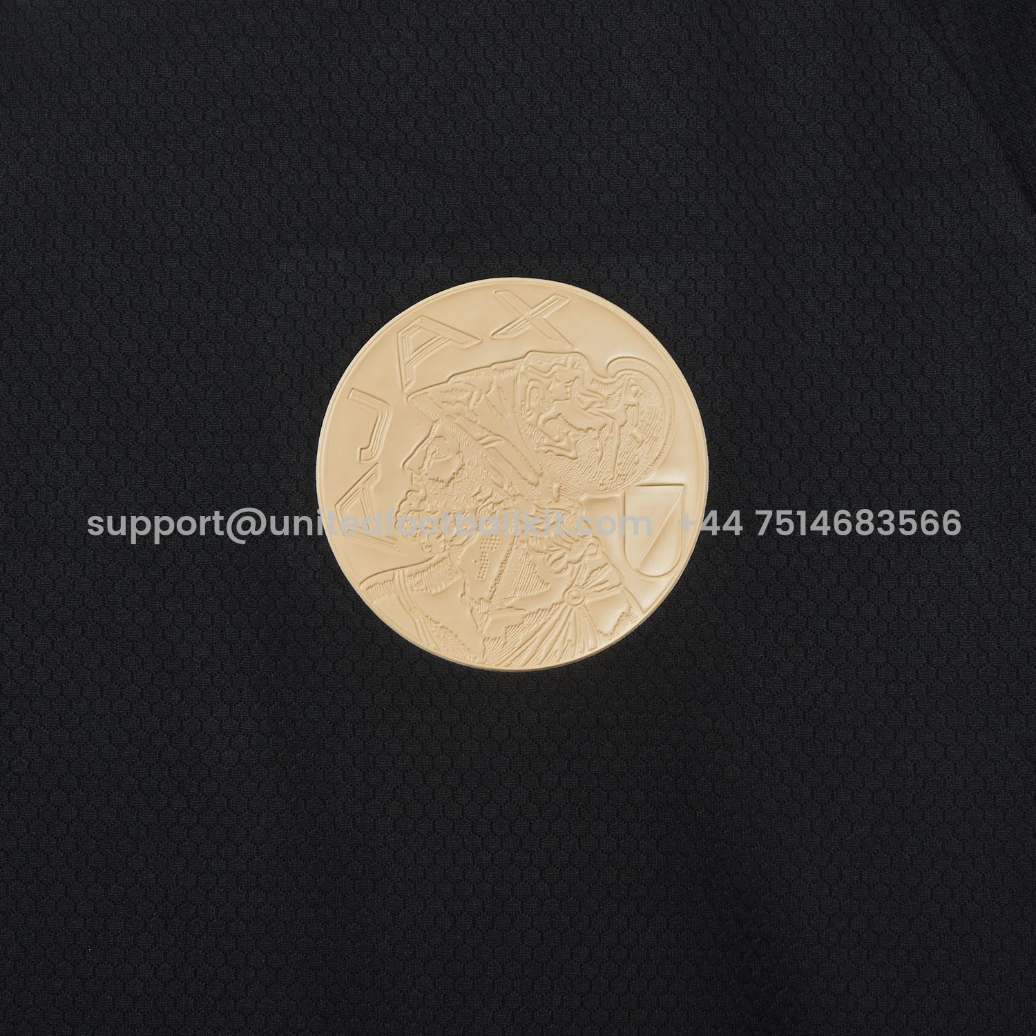 Unitedfootballkit.com | Ajax 25-26 Black Special Jersey - Fans Version -Customize Name, Number and Patch | Worldwide Shipping