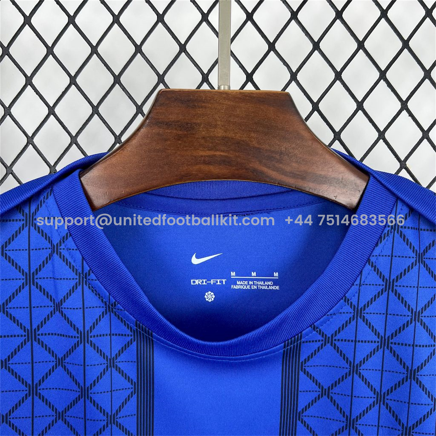 Unitedfootballkit.com | Paris Saint-Germain PSG 25-26 Blue Pre-Match Training Jersey - Fans Version -Customize Name, Number and Patch | Worldwide Shipping