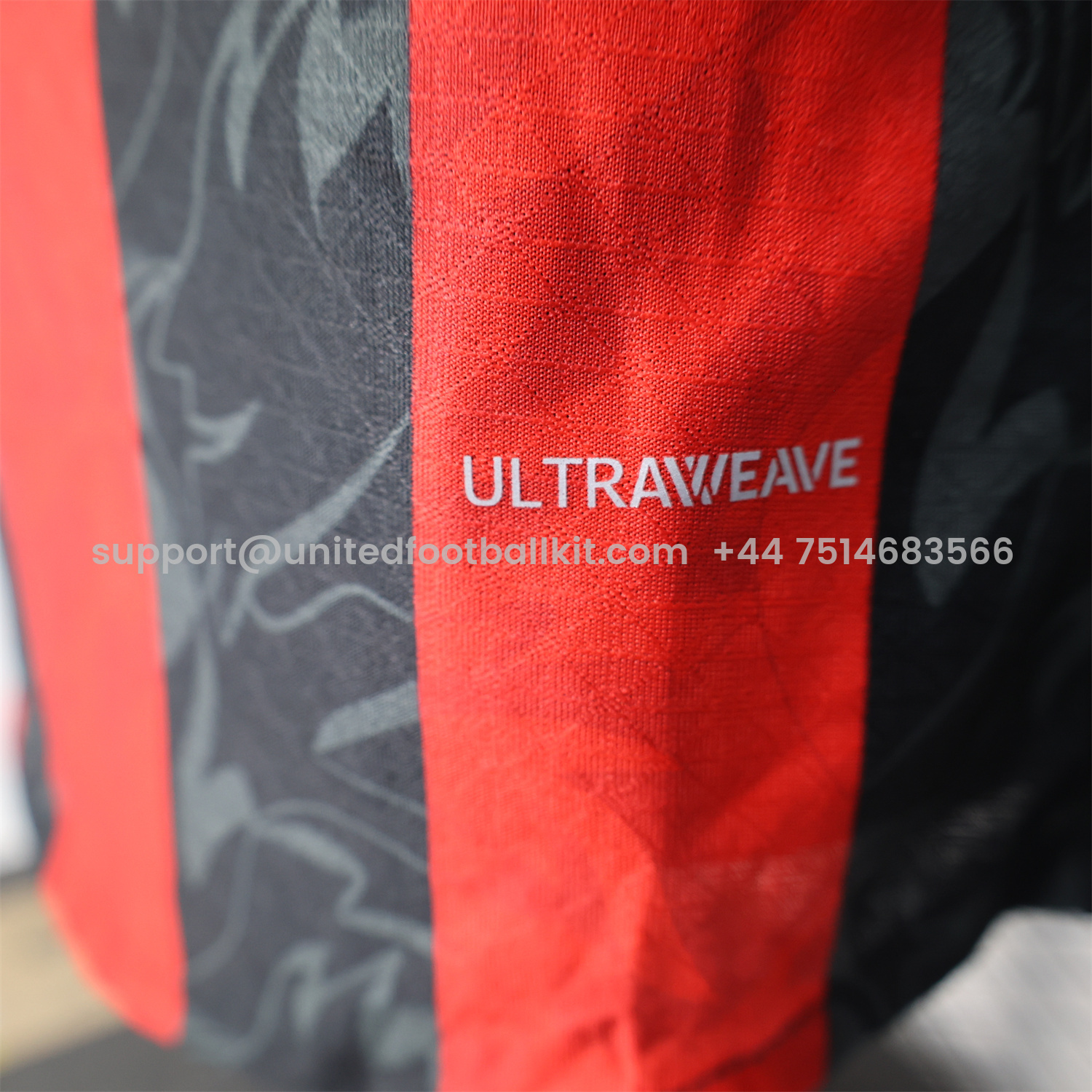 Unitedfootballkit.com | AC Milan 25-26 Home Jersey - Player Version -Customize Name, Number and Patch | Worldwide Shipping