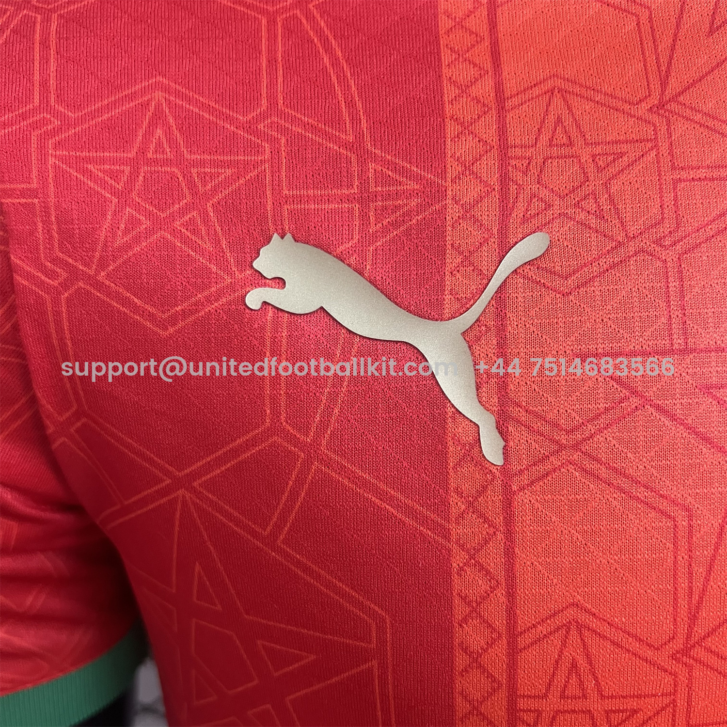 Unitedfootballkit.com | Morocco 2026 Home Jersey - Player Version -Customize Name, Number and Patch | Worldwide Shipping