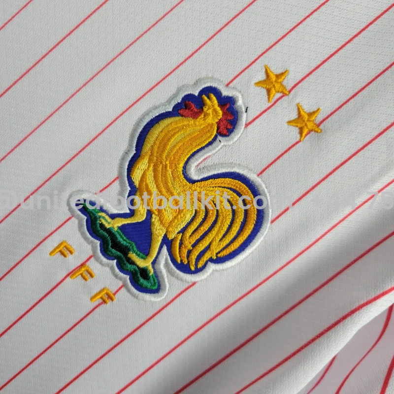 Unitedfootballkit.com | Women's France 2024 Away Stadium Jersey -Customize Name, Number and Patch | Worldwide Shipping