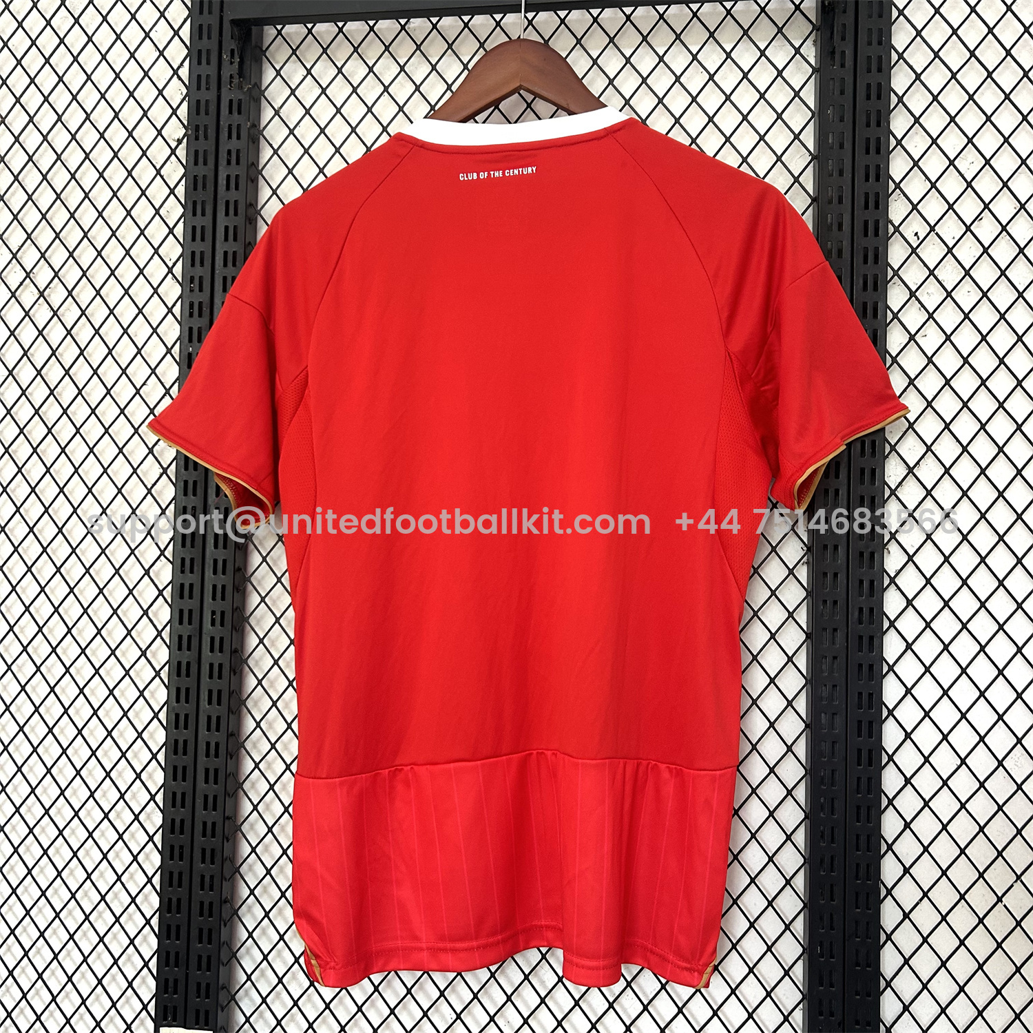 Unitedfootballkit.com | Al Ahly SC 25-26 Home Jersey - Fans Version -Customize Name, Number and Patch | Worldwide Shipping