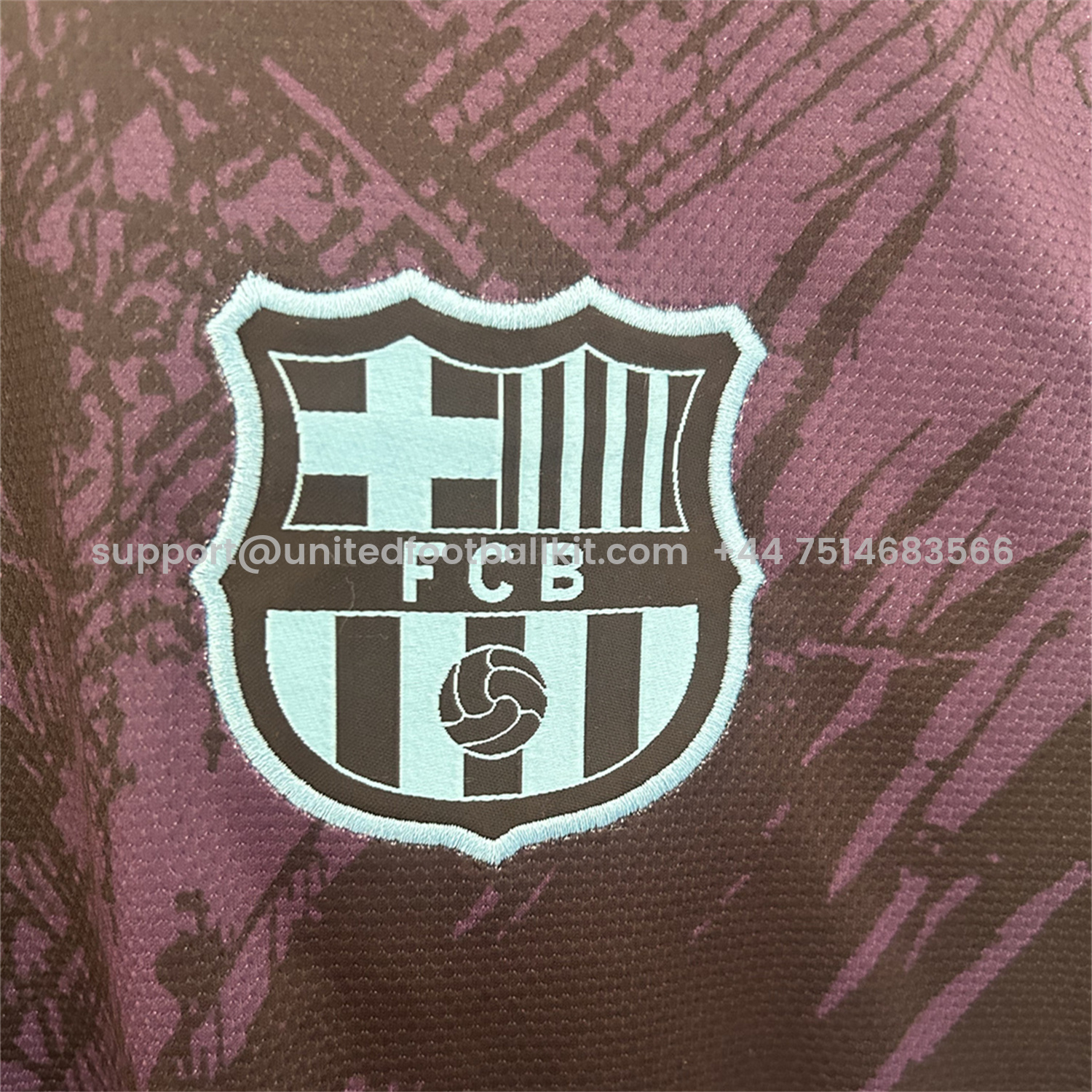 Unitedfootballkit.com | Barcelona 25-26 Purple Lion Black Jersey - Fans Version -Customize Name, Number and Patch | Worldwide Shipping