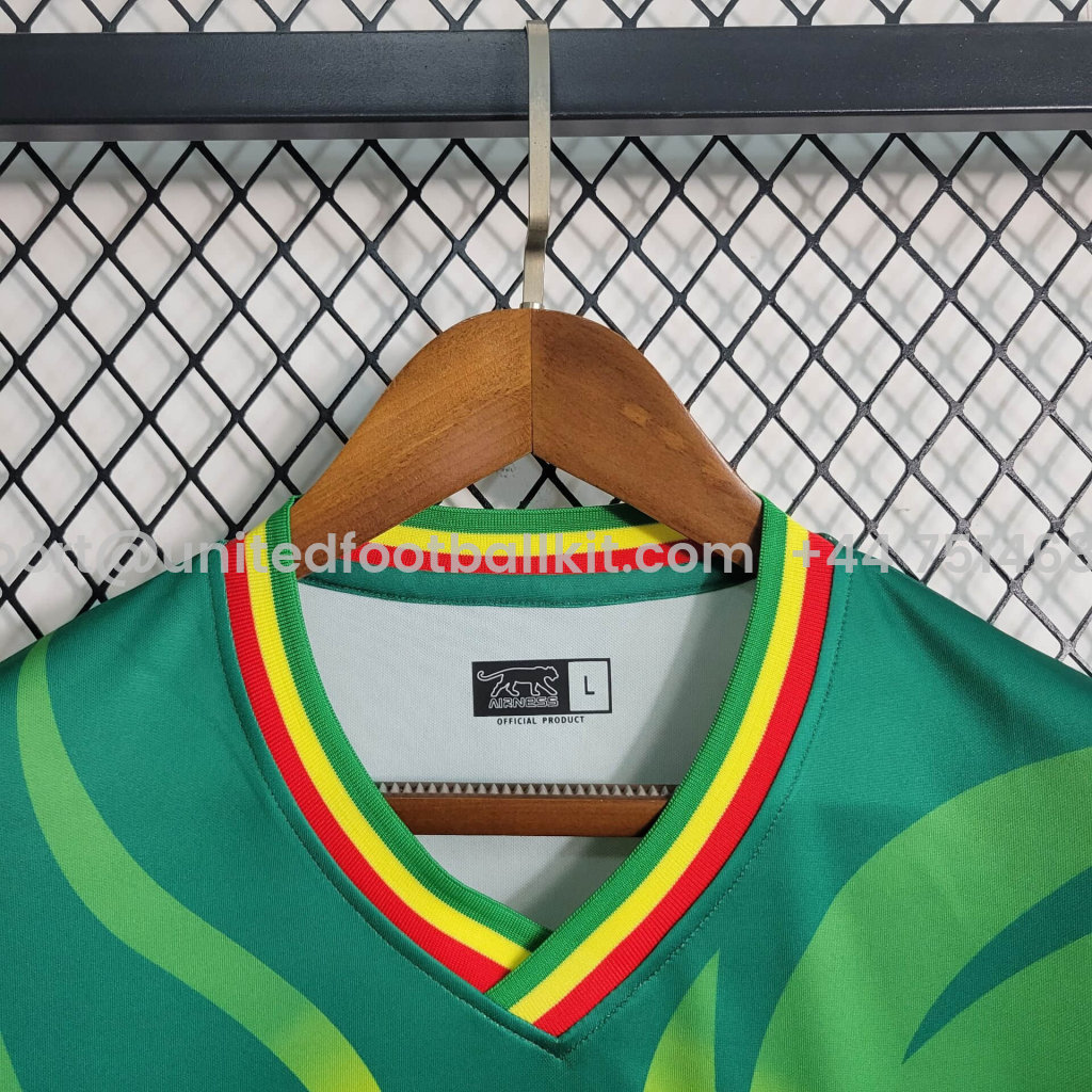 Unitedfootballkit.com | Mali 2024 Africa Cup Away Stadium Jersey - Fans Version -Customize Name, Number and Patch | Worldwide Shipping