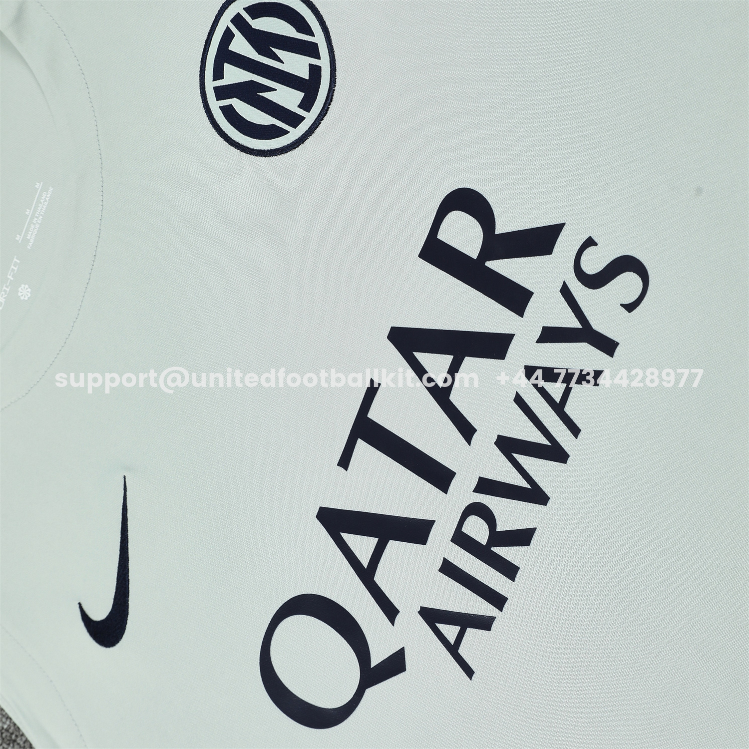 Unitedfootballkit.com | Inter Milan 25-26 Vest Training Set - White Vest & Blue Shorts -Customize Name, Number and Patch | Worldwide Shipping