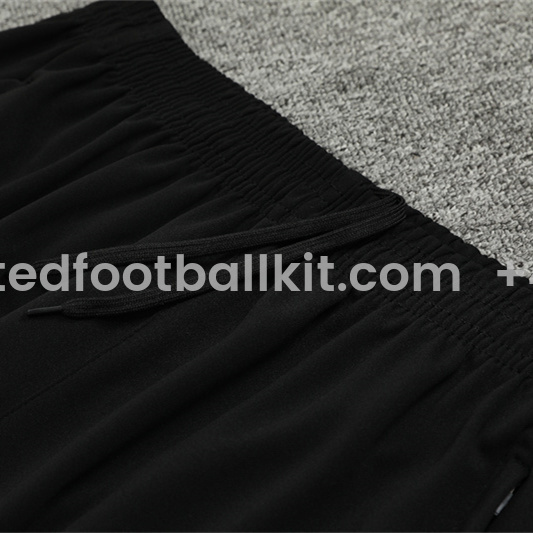 Unitedfootballkit.com | Napoli 24-25 Long Sleeve Training Set - Black Blue -Customize Name, Number and Patch | Worldwide Shipping