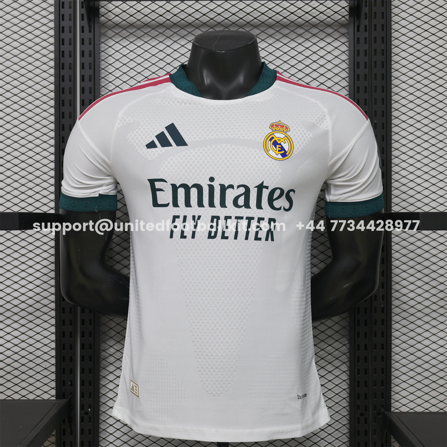 Unitedfootballkit.com | Real Madrid 26-27 Home Jersey - Player Version -Customize Name, Number and Patch | Worldwide Shipping