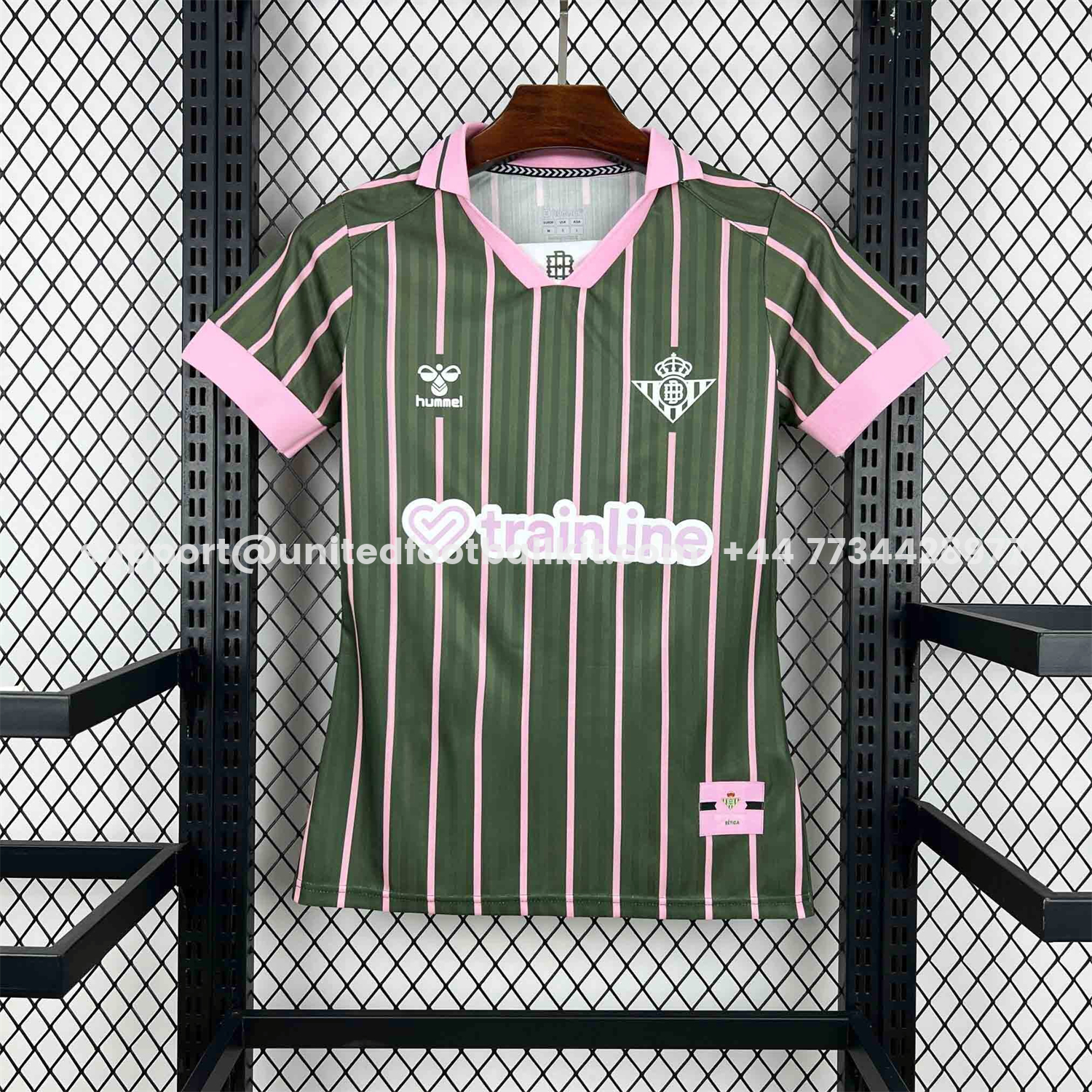 Unitedfootballkit.com | Women's Real Betis 25-26 Pre-Match Jersey -Customize Name, Number and Patch | Worldwide Shipping