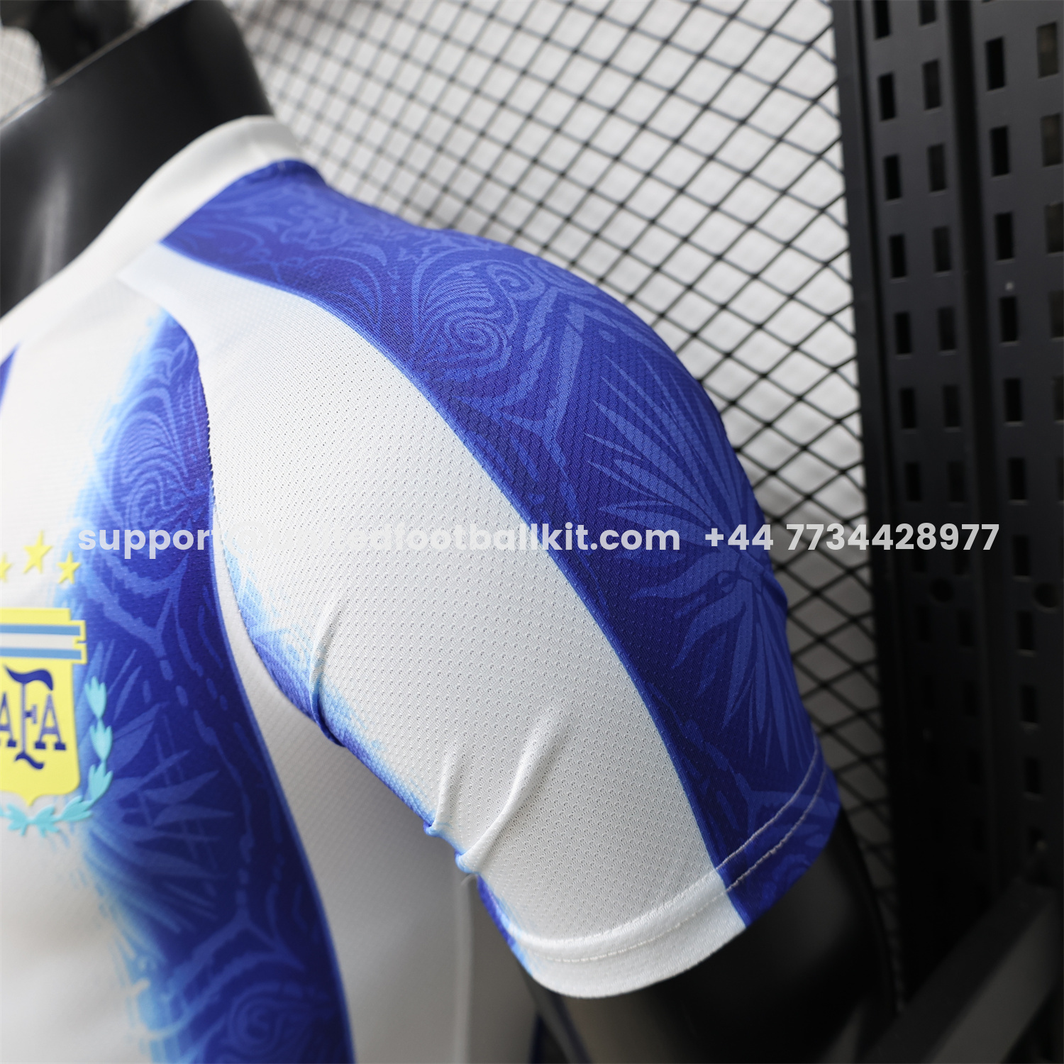 Unitedfootballkit.com | Argentina 2026 Deep Blue And White Stripes Special Jersey - Player Version -Customize Name, Number and Patch | Worldwide Shipping