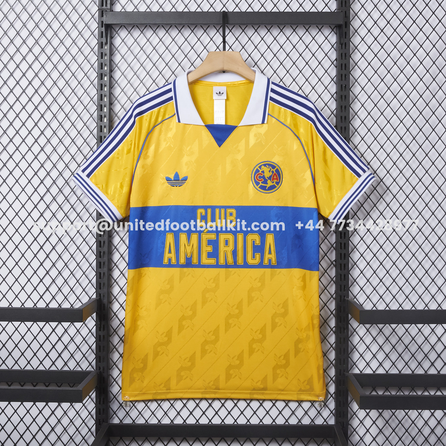 Unitedfootballkit.com | Club América 25-26 Originals Retro Style Jersey - Fans Version -Customize Name, Number and Patch | Worldwide Shipping