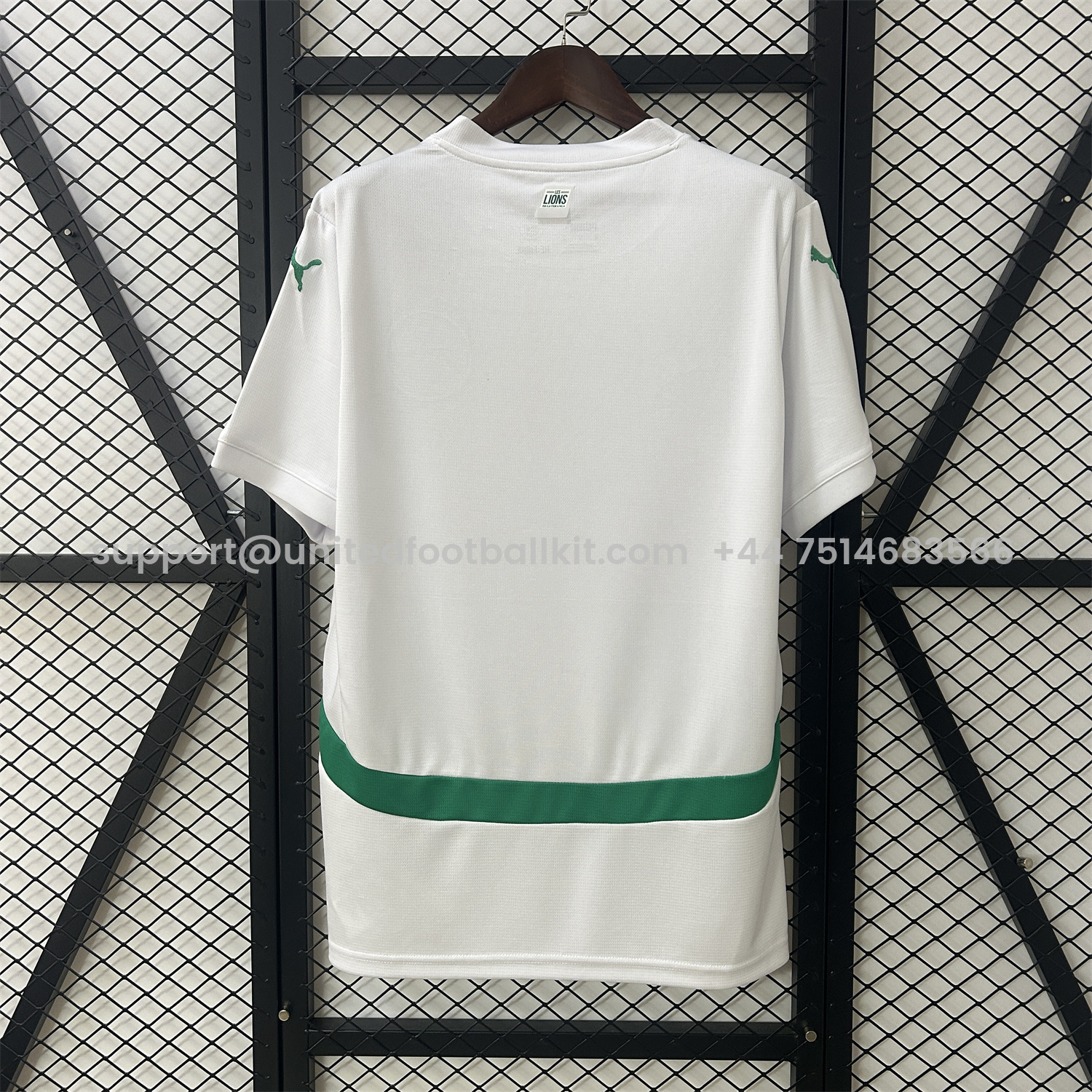 Unitedfootballkit.com | Senegal 24-25 Home White Jersey - Fans Version -Customize Name, Number and Patch | Worldwide Shipping