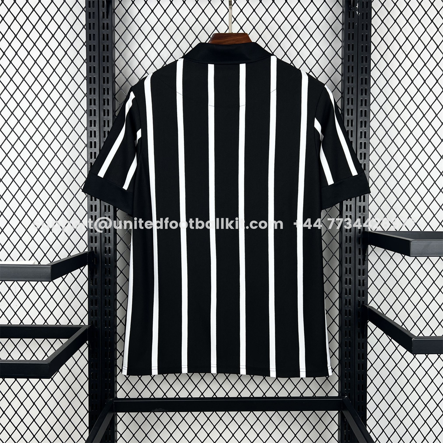 Unitedfootballkit.com | Retro Corinthians 2012 Black And White Special Jersey -Customize Name, Number and Patch | Worldwide Shipping