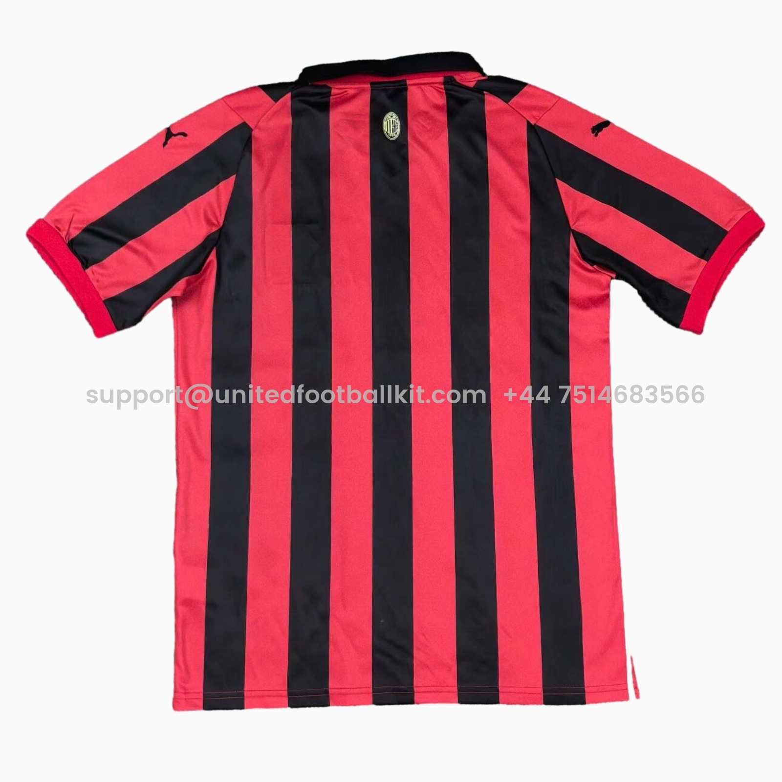 Unitedfootballkit.com | AC Milan 24-25 125th Anniversary Red Jersey - Fans Version -Customize Name, Number and Patch | Worldwide Shipping