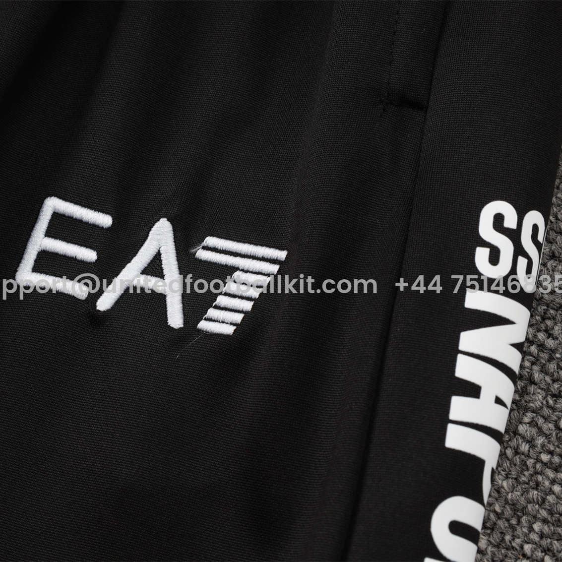 Unitedfootballkit.com | Napoli 24-25 Long Sleeve Training Set - Red Top and Black Pants -Customize Name, Number and Patch | Worldwide Shipping