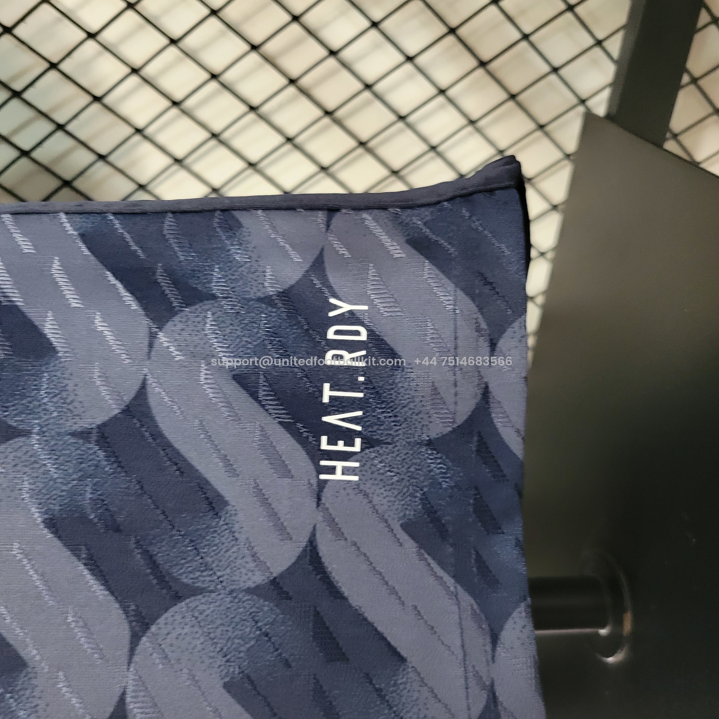 Unitedfootballkit.com | Real Madrid 23-24 Away Blue Jersey - Player Version -Customize Name, Number and Patch | Worldwide Shipping