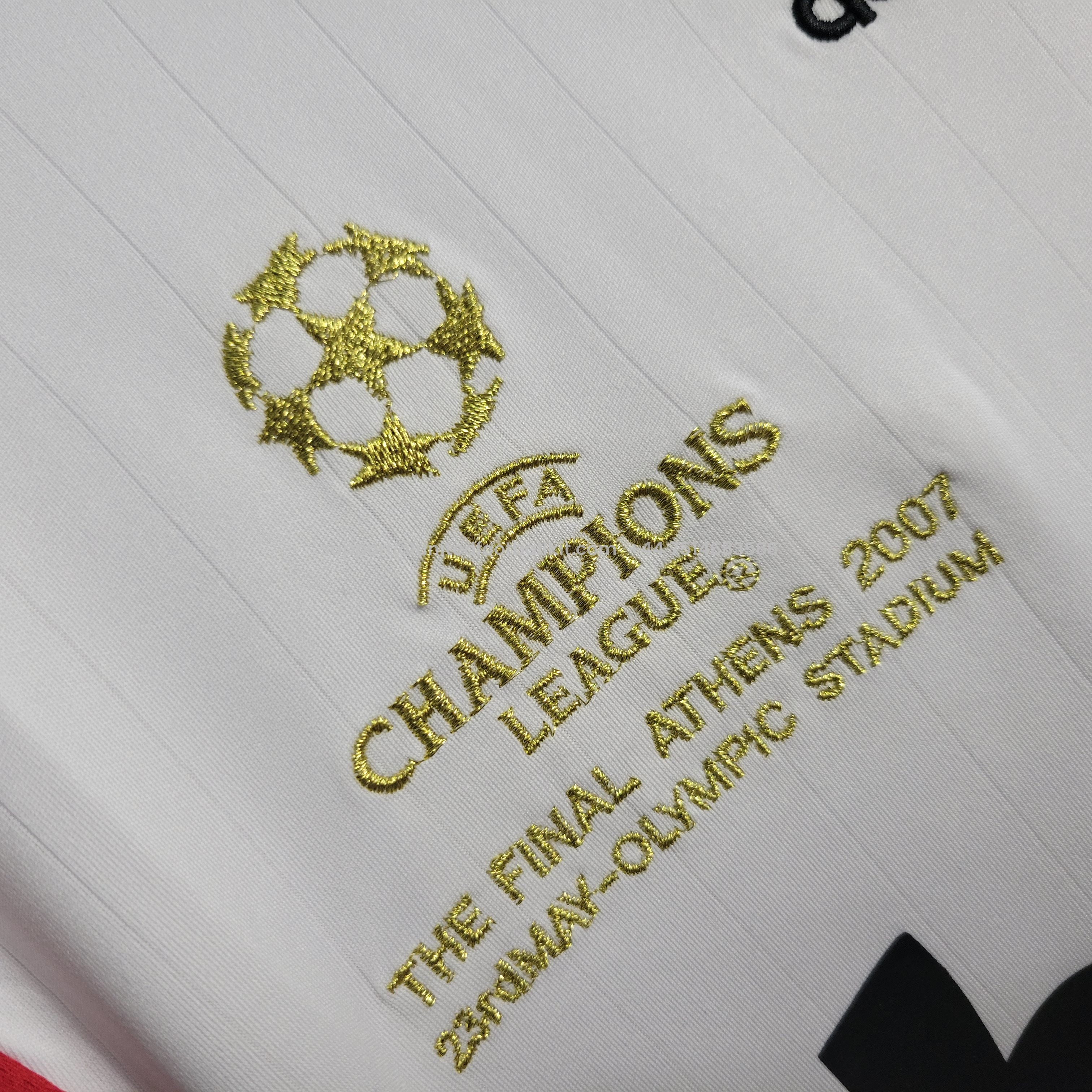 Unitedfootballkit.com | Retro AC Milan 06-07 Away Stadium Jersey - Champions League Final -Customize Name, Number and Patch | Worldwide Shipping