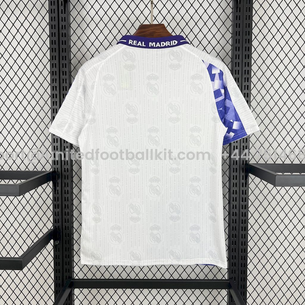 Unitedfootballkit.com | Retro Real Madrid 96-97 Third Away Jersey -Customize Name, Number and Patch | Worldwide Shipping