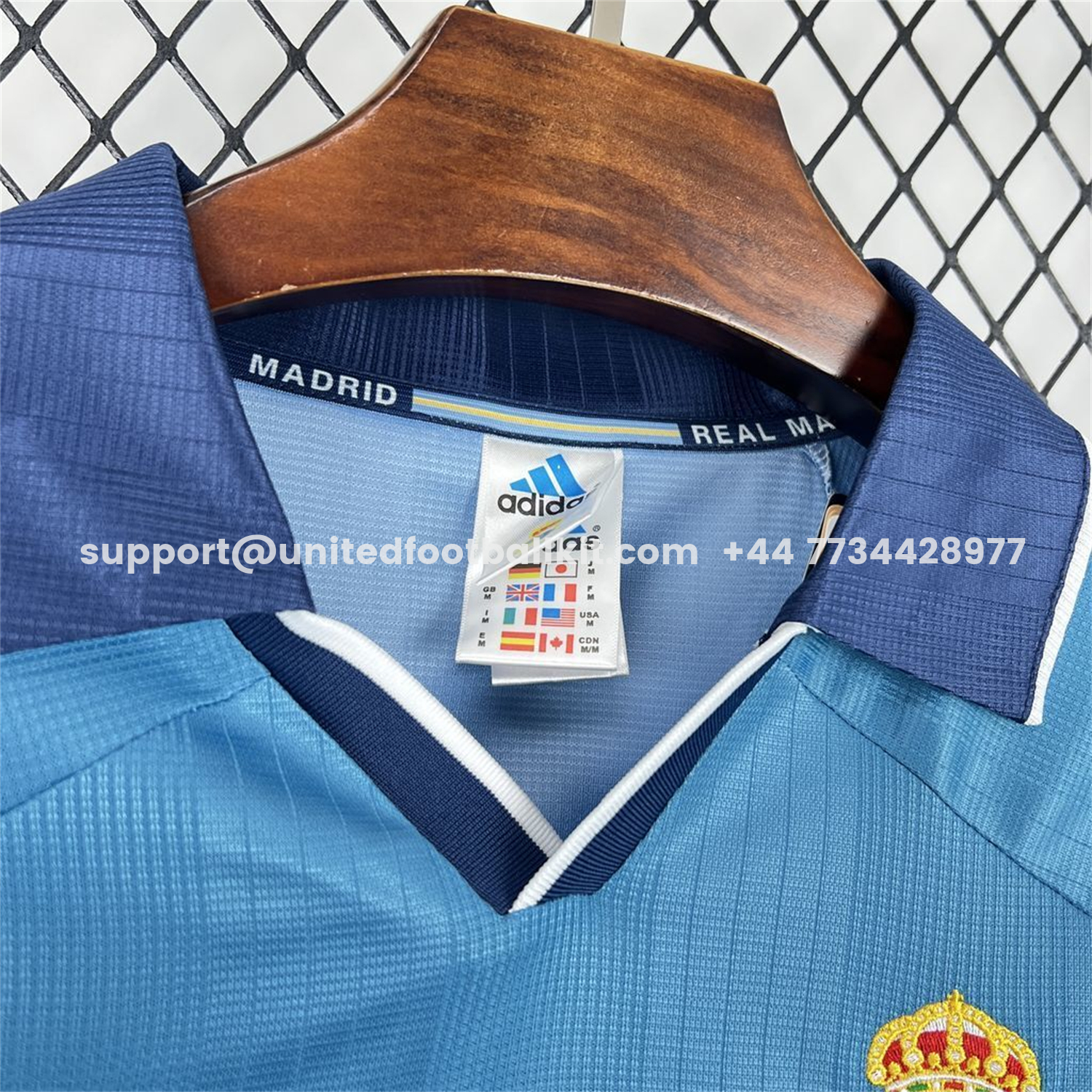 Unitedfootballkit.com | Retro Real Madrid 1999-00 Third Jersey -Customize Name, Number and Patch | Worldwide Shipping