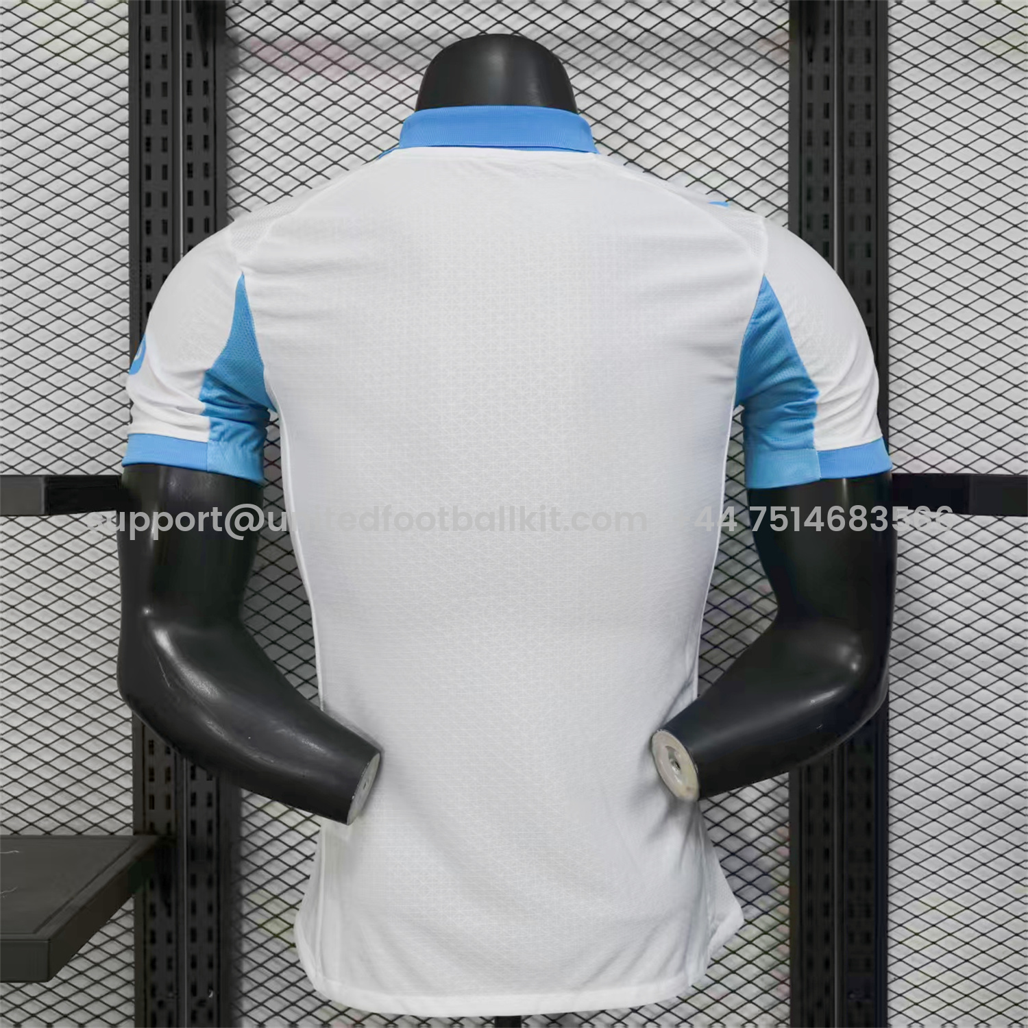 Unitedfootballkit.com | Marseille 25-26 Home Jersey - Player Version -Customize Name, Number and Patch | Worldwide Shipping