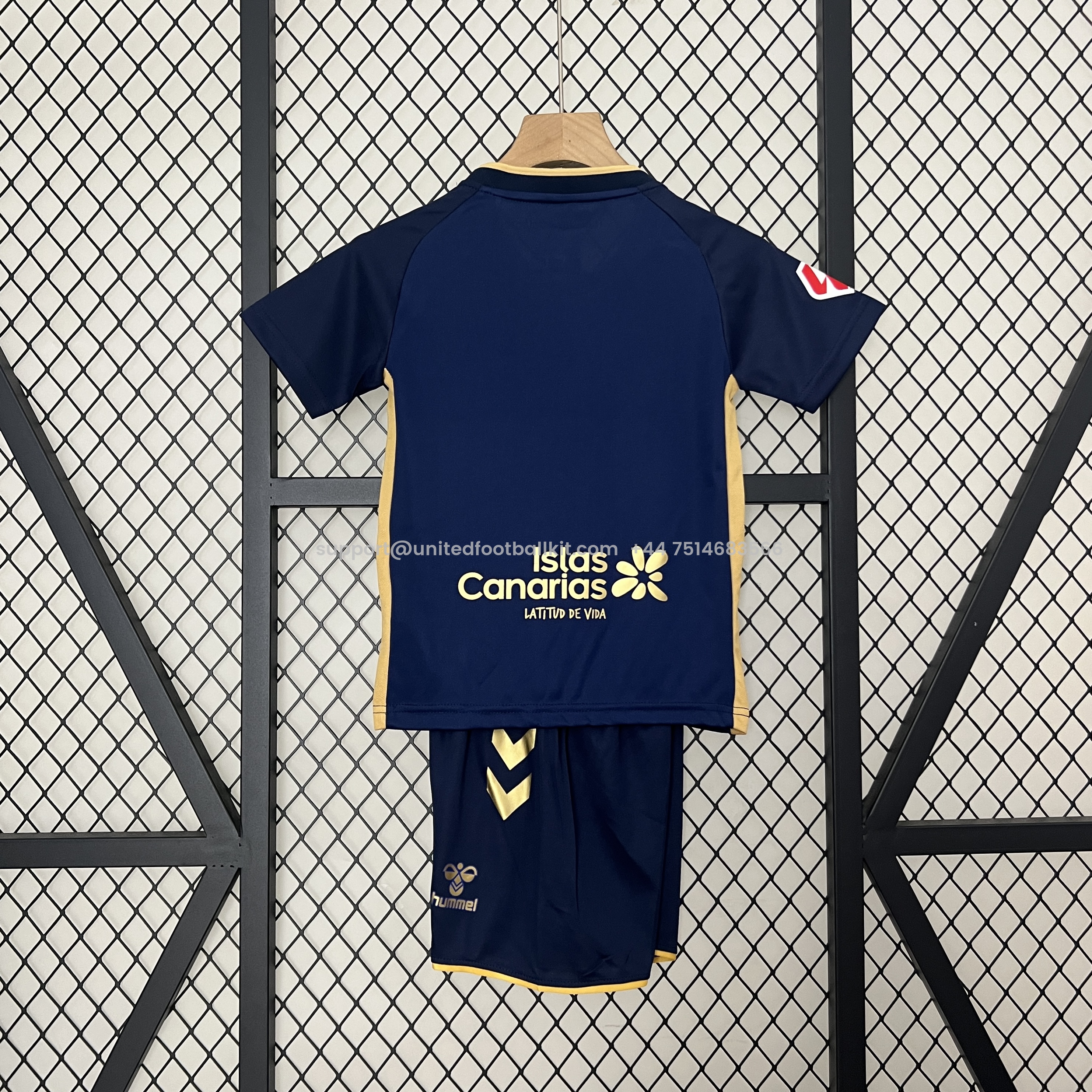Unitedfootballkit.com | Tenerife 24-25 Away Kids Kit -Customize Name, Number and Patch | Worldwide Shipping