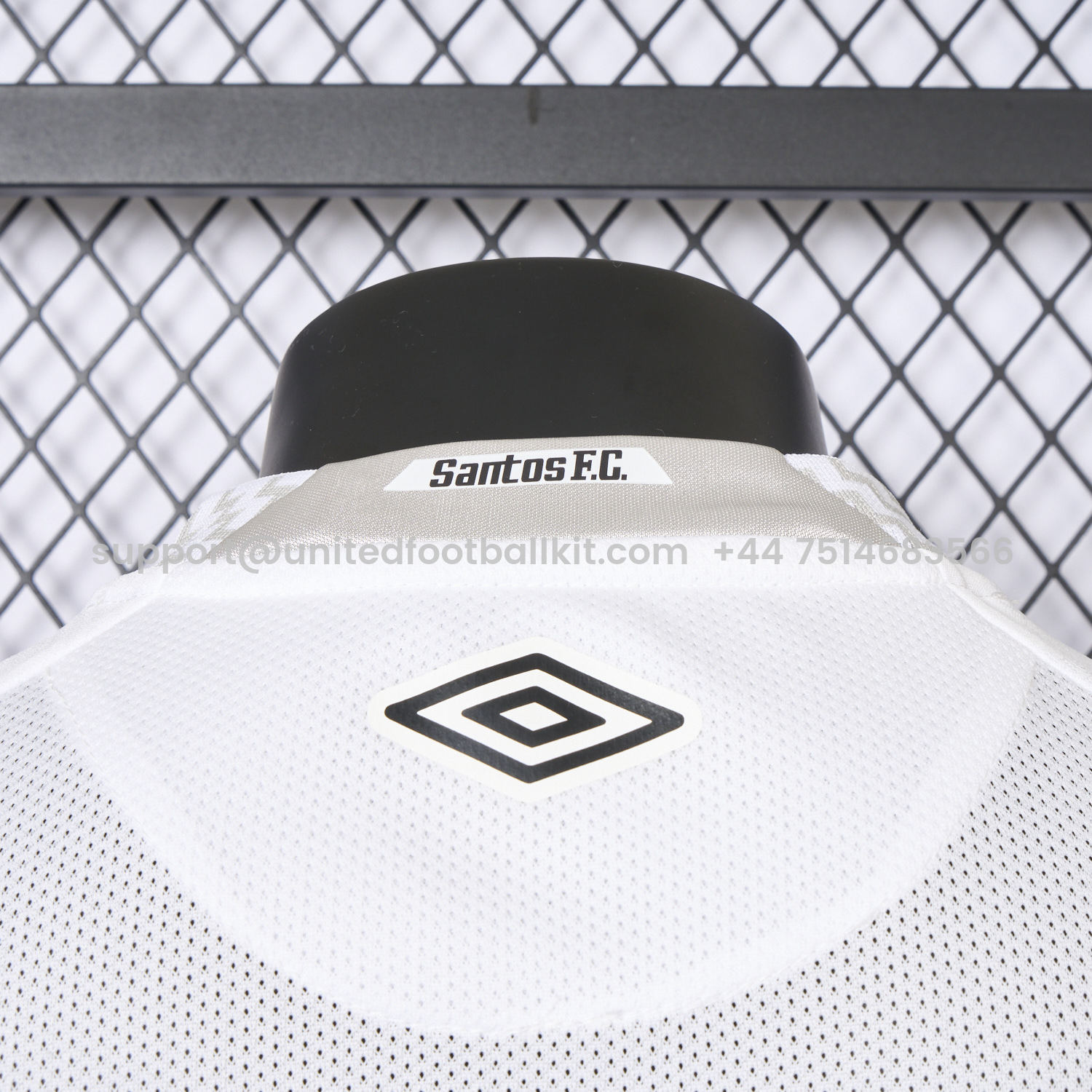 Unitedfootballkit.com | Santos 2025-26 Home Unsponsored Jersey - Player Version -Customize Name, Number and Patch | Worldwide Shipping