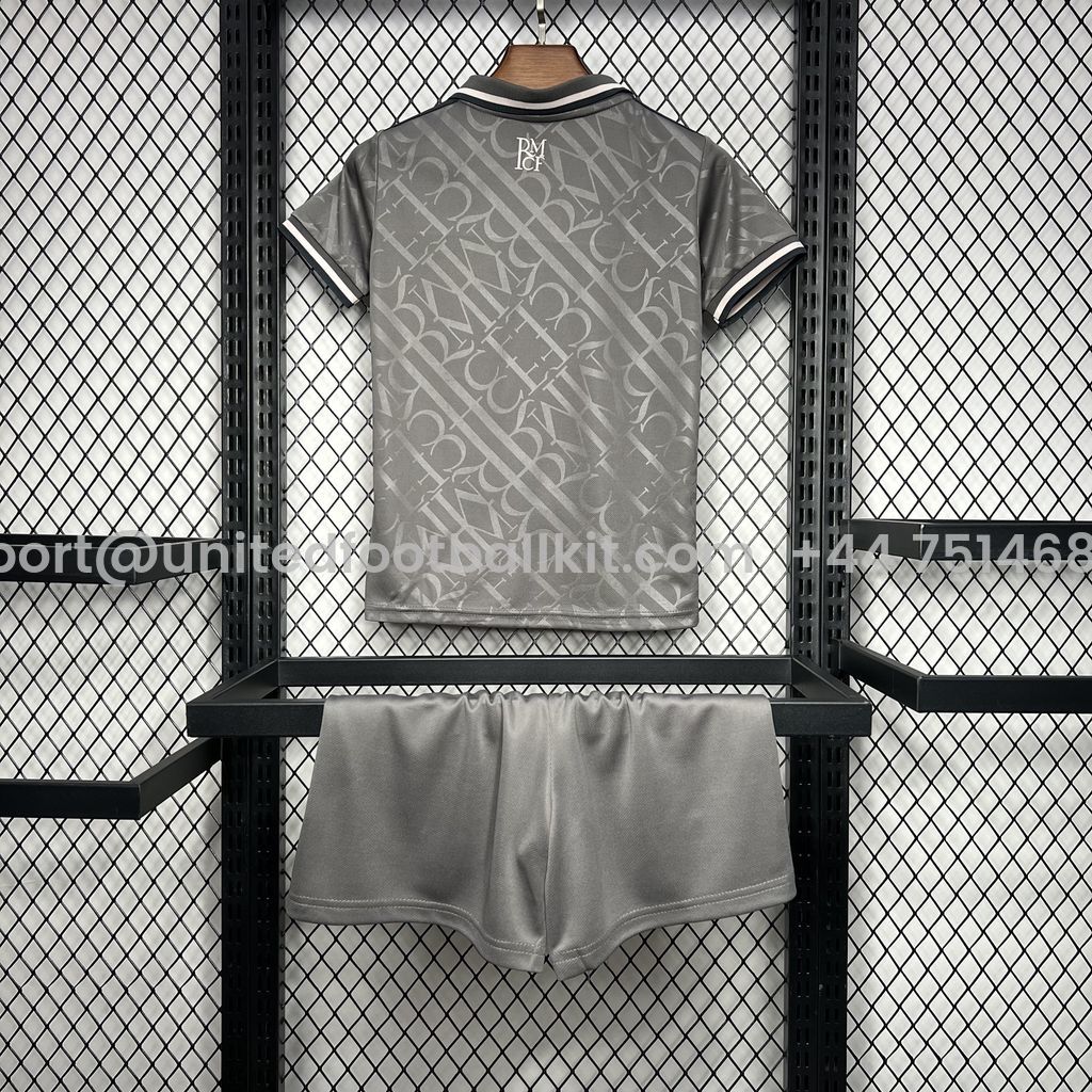 Unitedfootballkit.com | Real Madrid 24-25 Third Kids Kit -Customize Name, Number and Patch | Worldwide Shipping