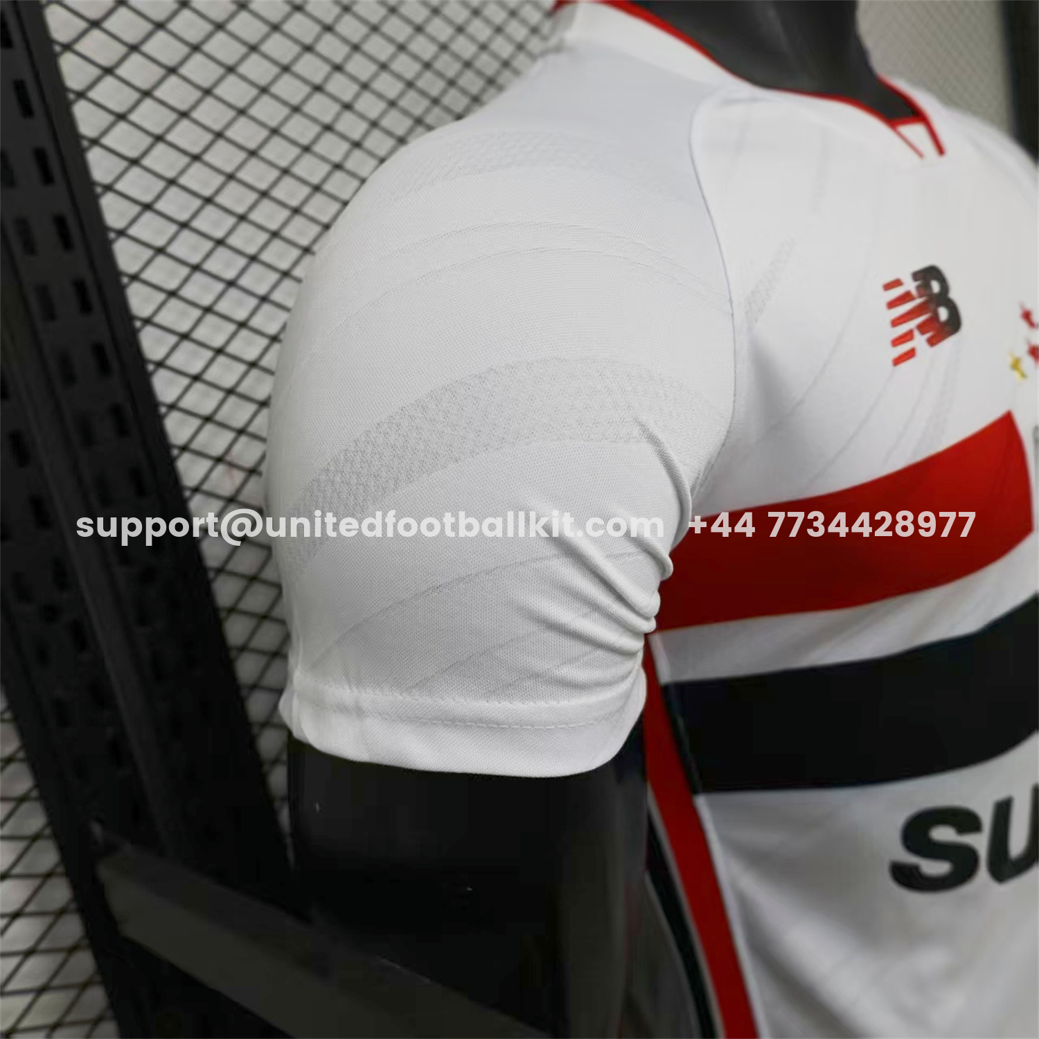 Unitedfootballkit.com | Sao Paulo 26-27 Home Jersey - Player Version -Customize Name, Number and Patch | Worldwide Shipping