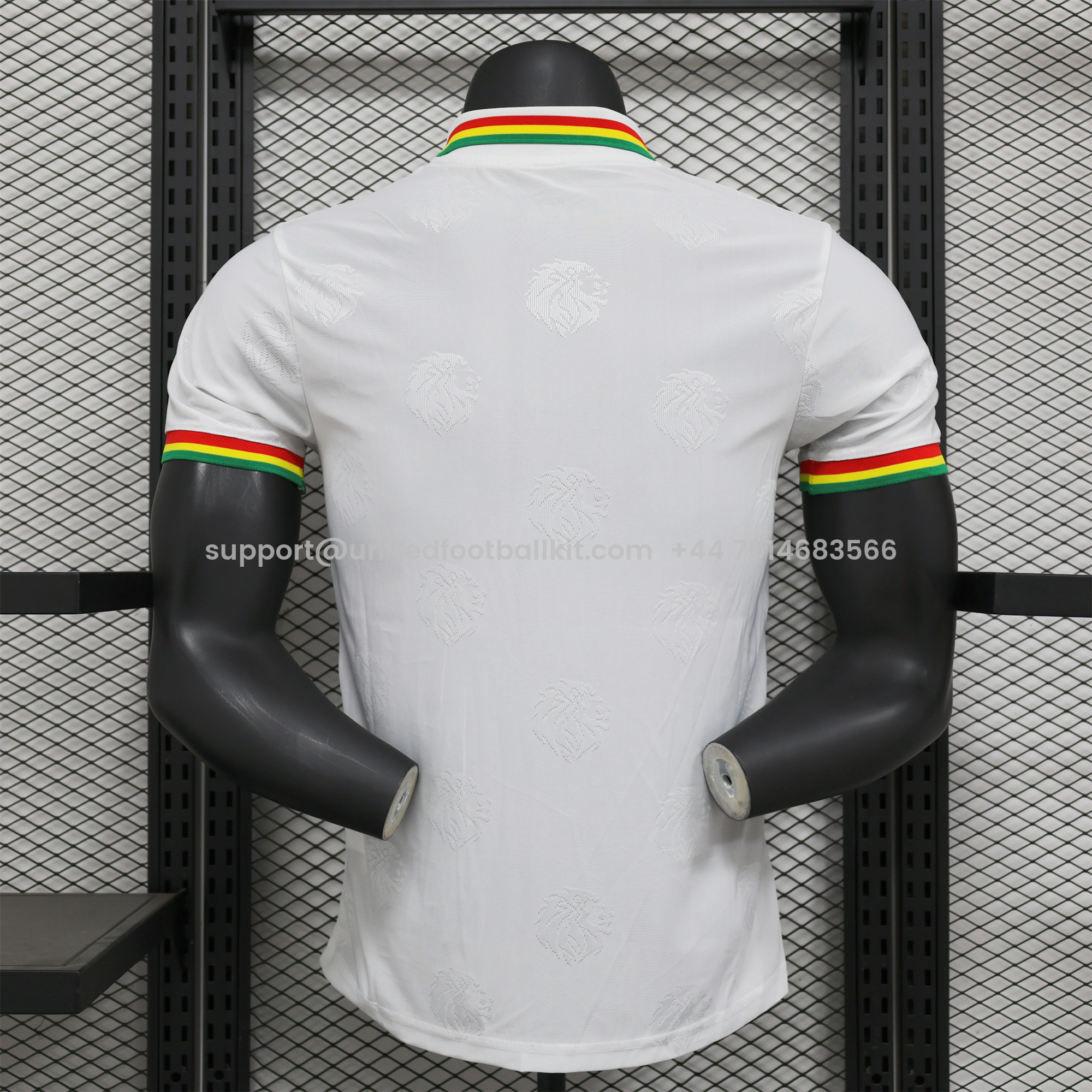 Unitedfootballkit.com | Senegal 2024 White Special Edition Jersey - Player Version -Customize Name, Number and Patch | Worldwide Shipping