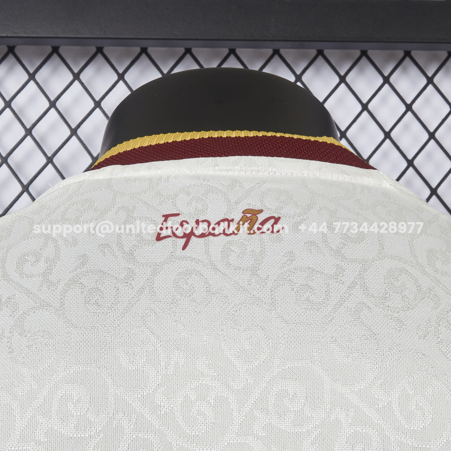 Unitedfootballkit.com | Spain 2026 Away White Jersey - Player Version -Customize Name, Number and Patch | Worldwide Shipping