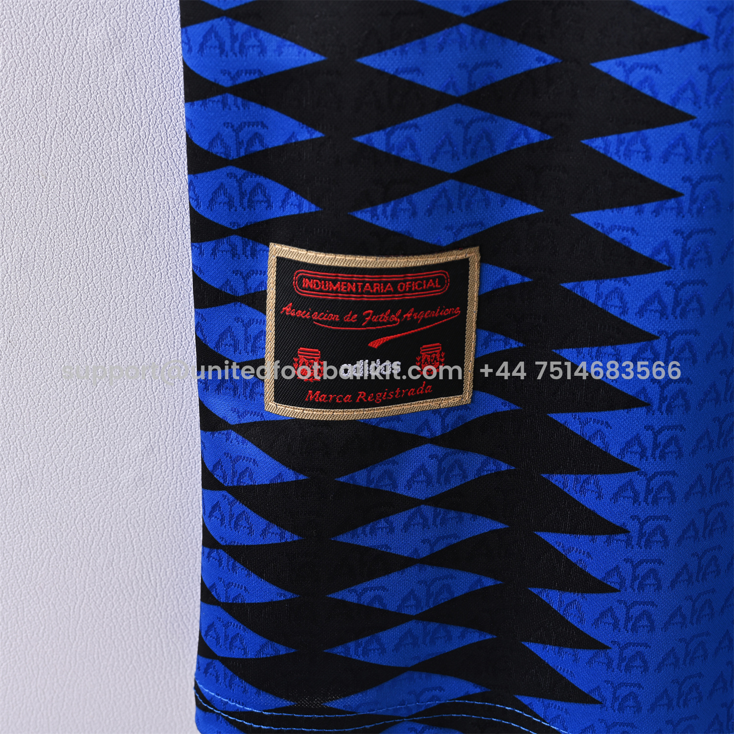 Unitedfootballkit.com | Retro Argentina 1994 Away Stadium Jersey -Customize Name, Number and Patch | Worldwide Shipping