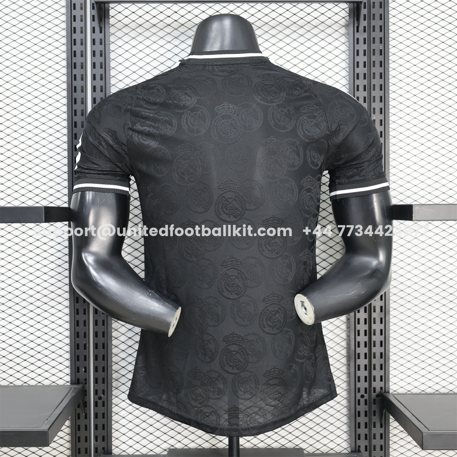 Unitedfootballkit.com | Real Madrid 25-26 Black Special Jersey - Player Version -Customize Name, Number and Patch | Worldwide Shipping