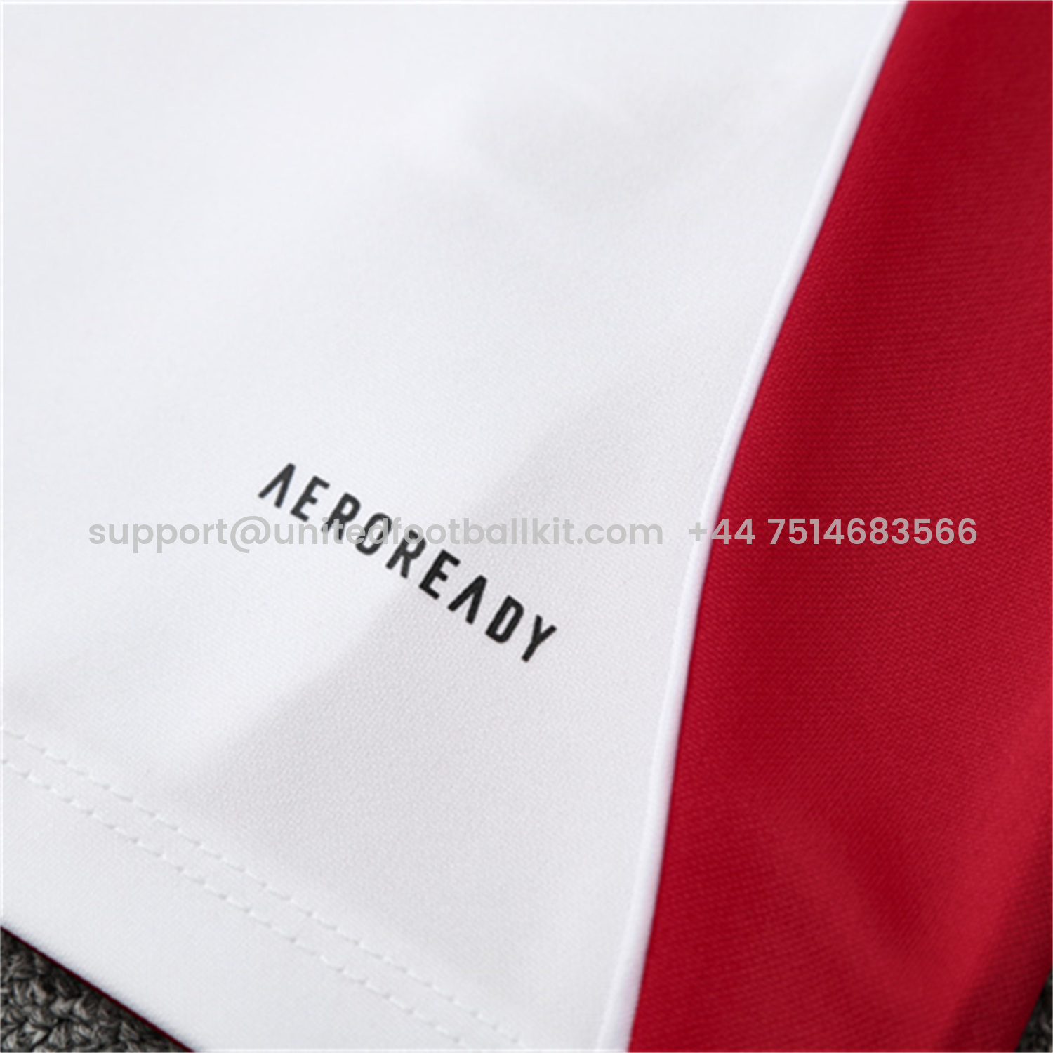 Unitedfootballkit.com | Manchester United 25-26 Kid Long Sleeves Training Set - White Top & Black Pants -Customize Name, Number and Patch | Worldwide Shipping