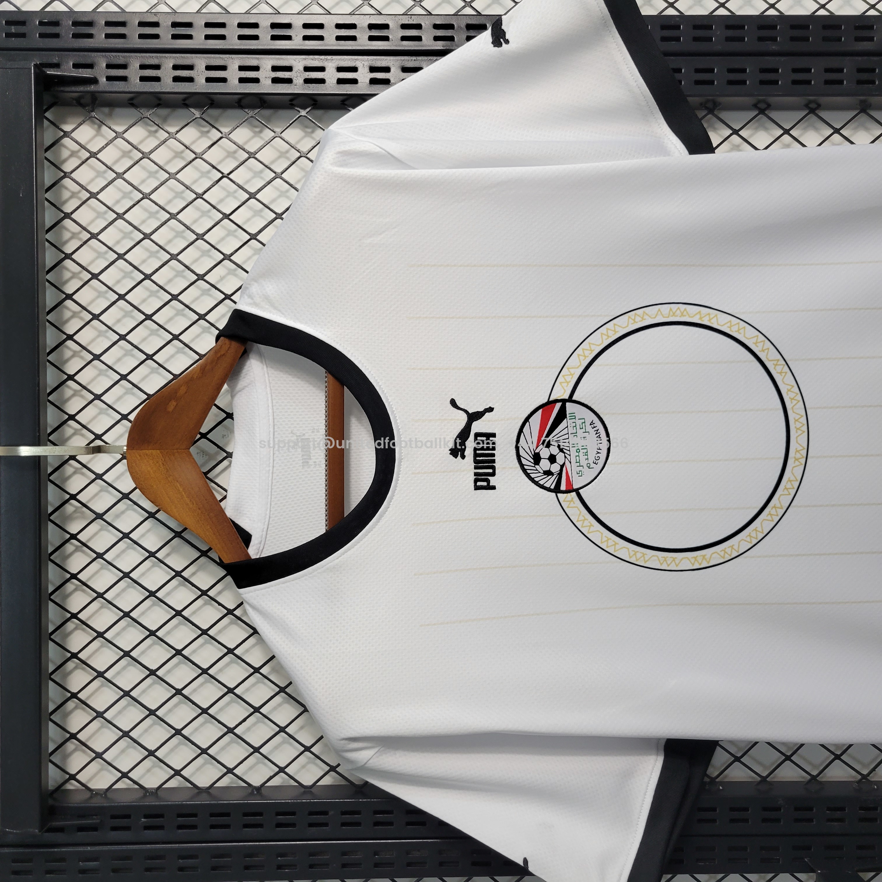 Unitedfootballkit.com | Egypt 22-23 Away Stadium Jersey - Fans Version -Customize Name, Number and Patch | Worldwide Shipping