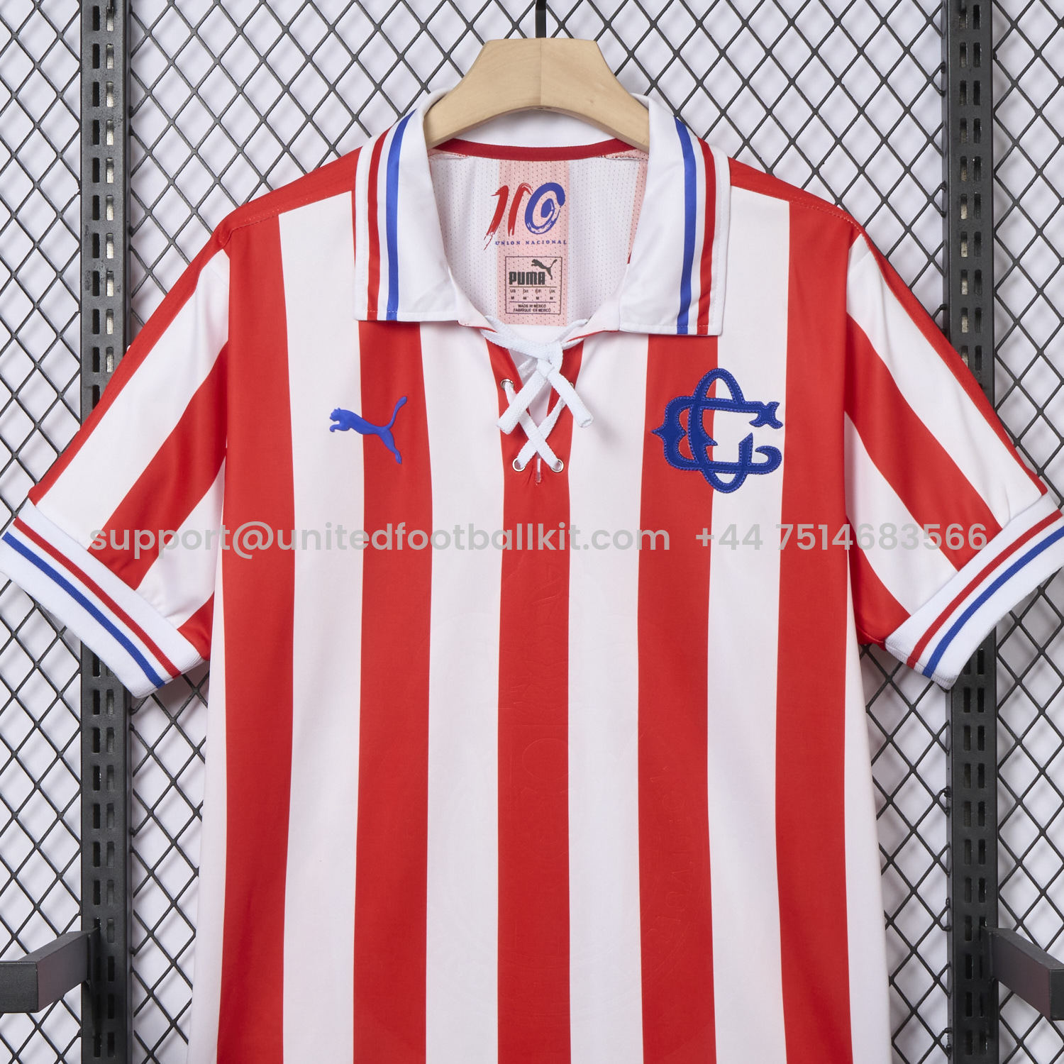 Unitedfootballkit.com | Retro Chivas de Guadalajara 2016-17 110-Years Anniversary Jersey -Customize Name, Number and Patch | Worldwide Shipping
