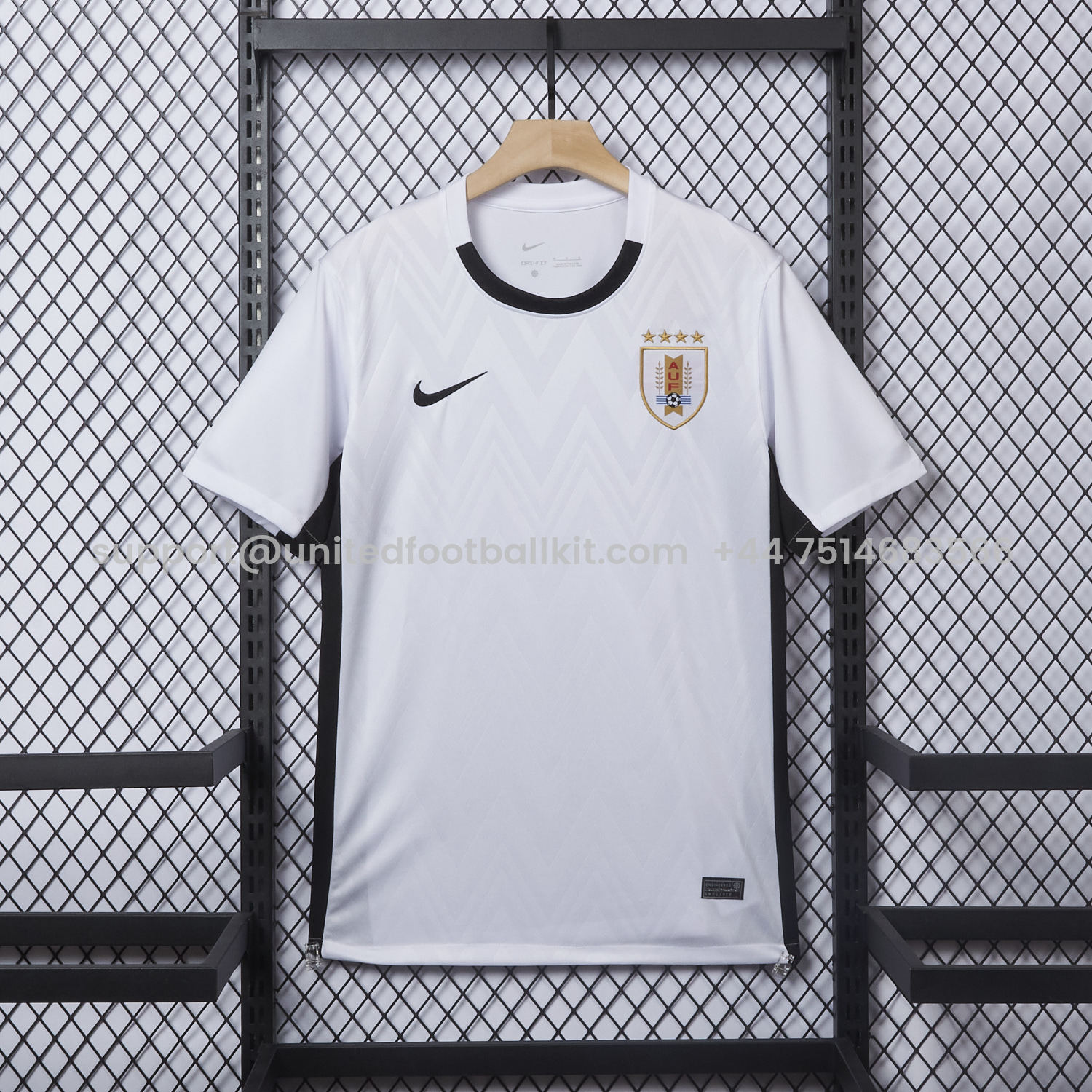 Unitedfootballkit.com | Uruguay 25-26 Away Jersey - Fans Version -Customize Name, Number and Patch | Worldwide Shipping