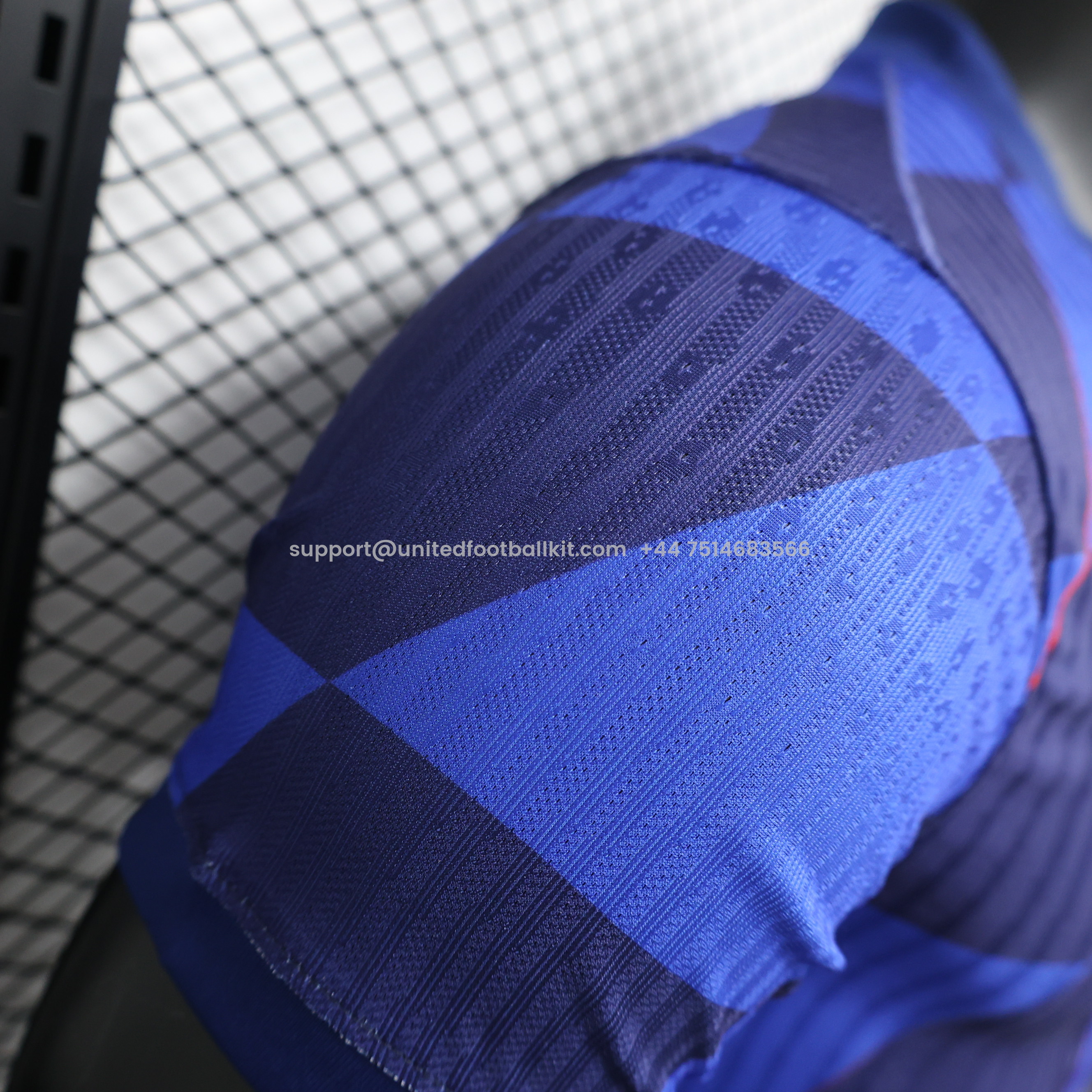 Unitedfootballkit.com | Croatia 2024 Away Stadium Jersey - Player Version -Customize Name, Number and Patch | Worldwide Shipping