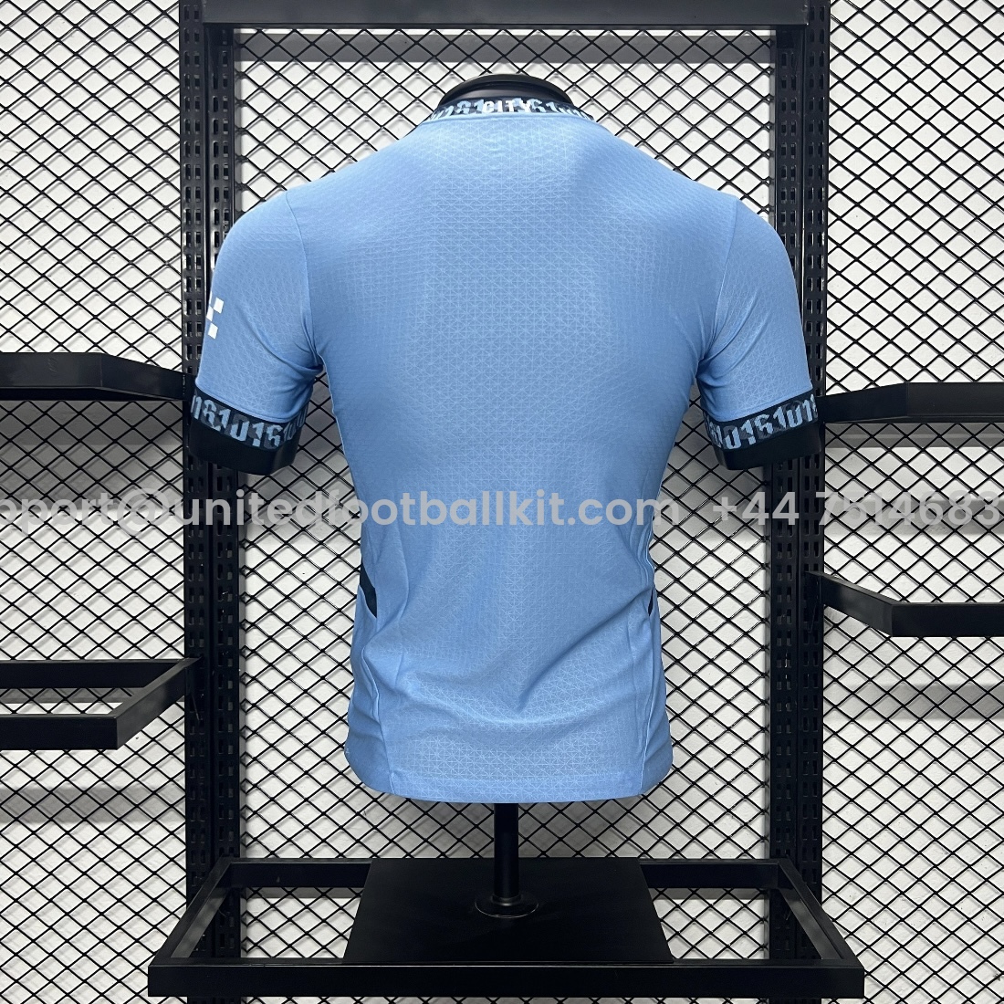 Unitedfootballkit.com | Manchester City 24-25 Home Stadium Jersey - Player Version -Customize Name, Number and Patch | Worldwide Shipping